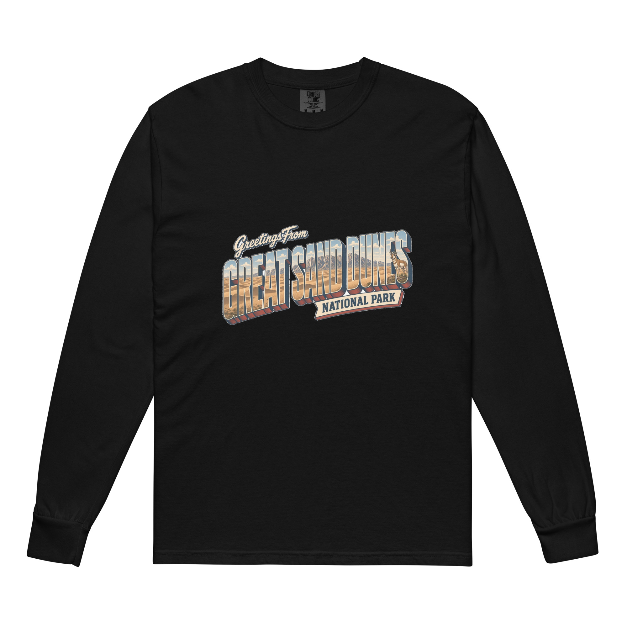 Great Sand Dunes National Park Postcard Long Sleeve - Image 2