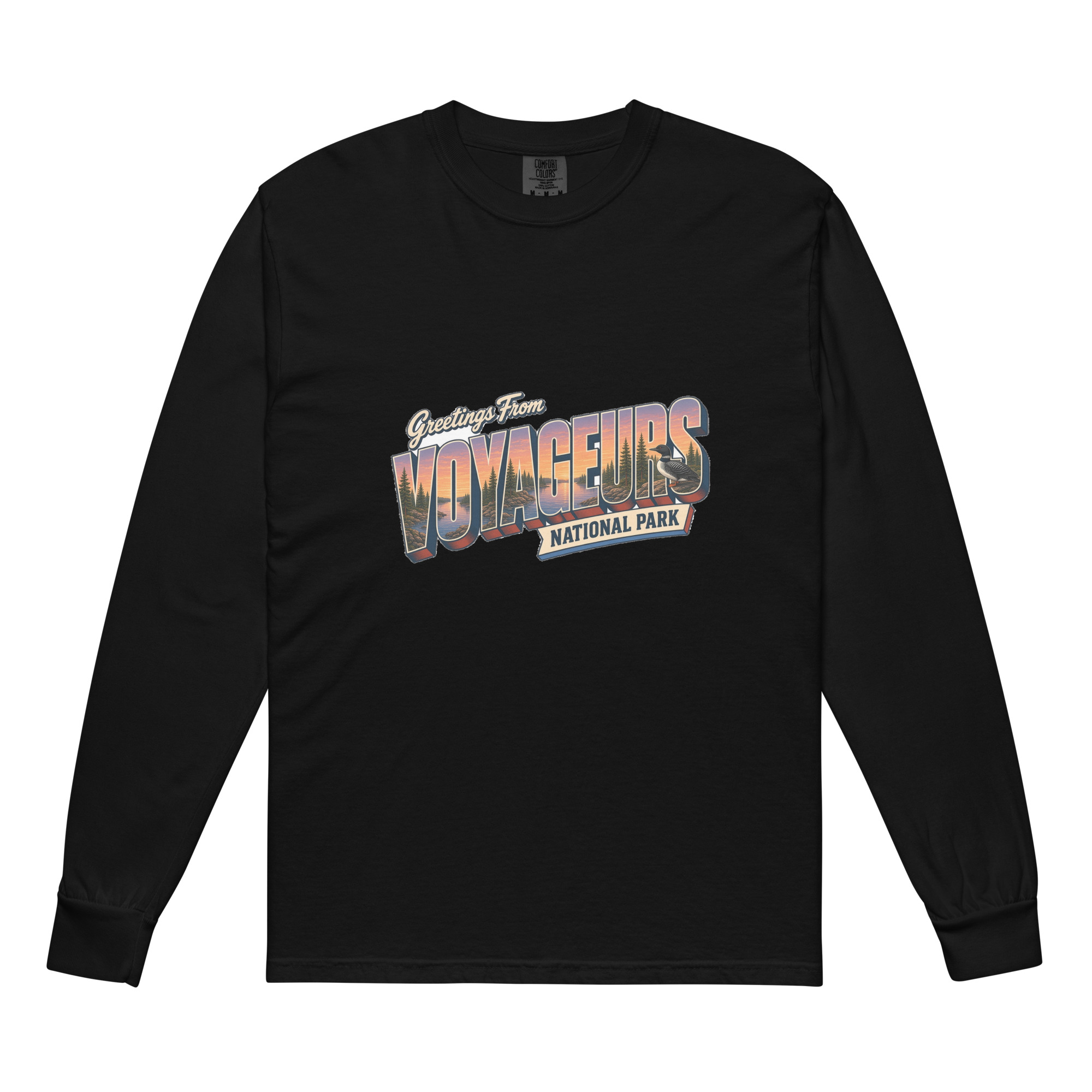 Voyageurs National Park Postcard Long Sleeve - Image 2