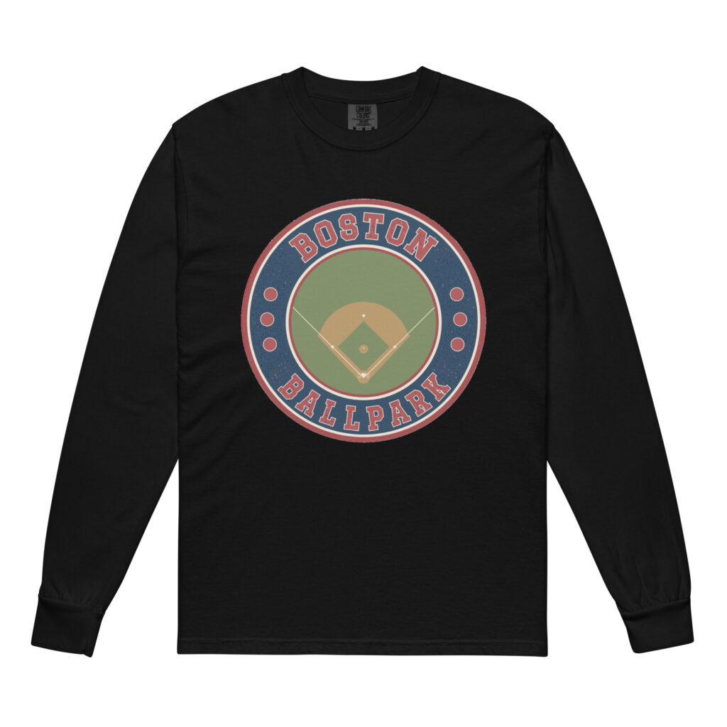 Boston Our First Visit Stamp Long Sleeve