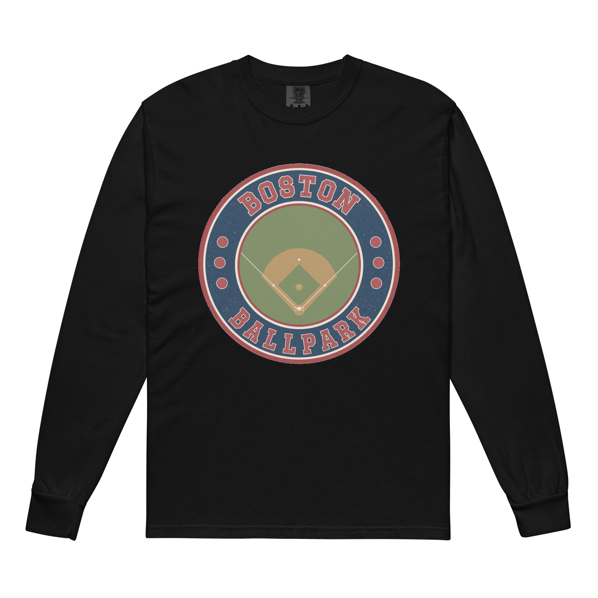 Boston Our First Visit Stamp Long Sleeve