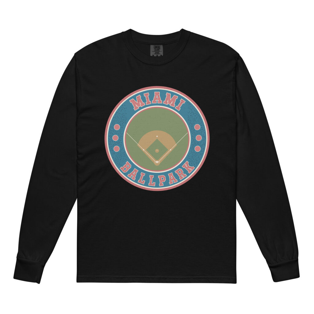 Miami Our First Visit Stamp Long Sleeve