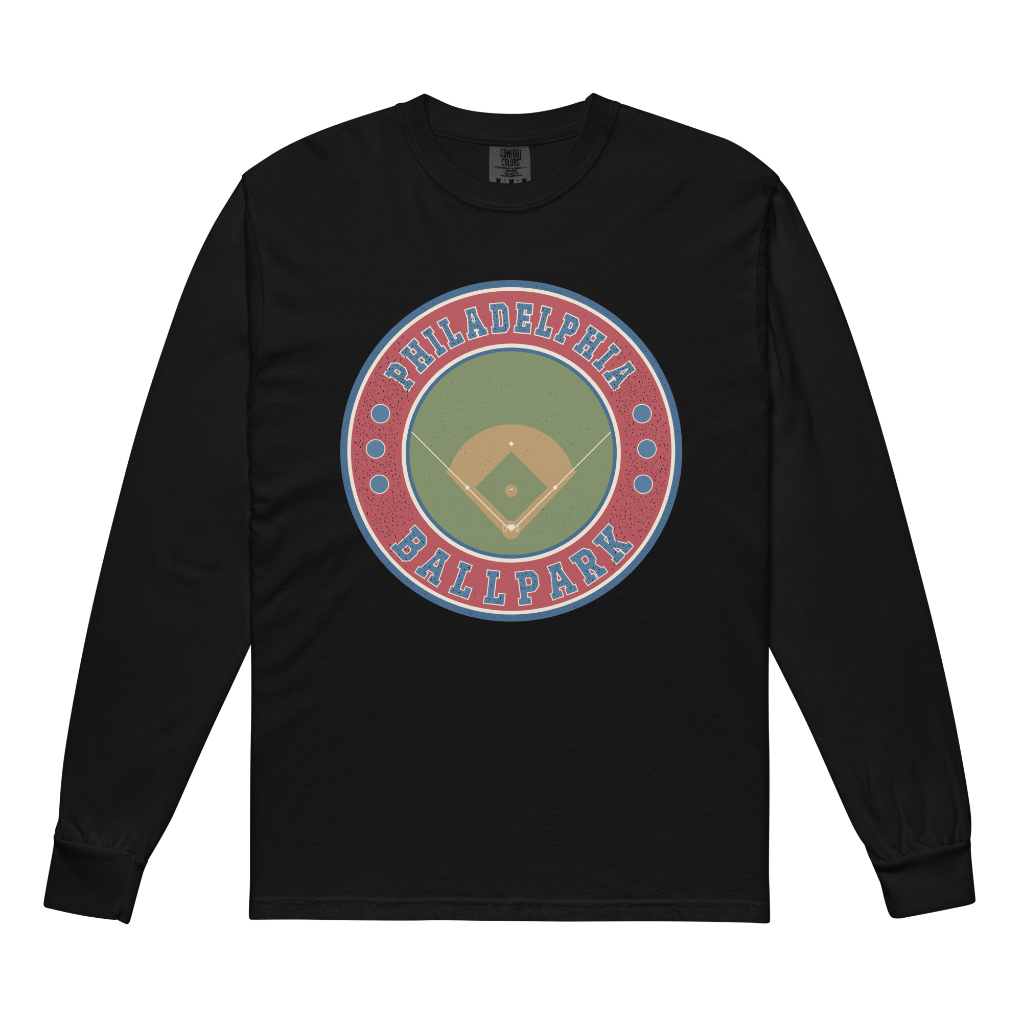 Philadelphia Our First Visit Stamp Long Sleeve - Image 2