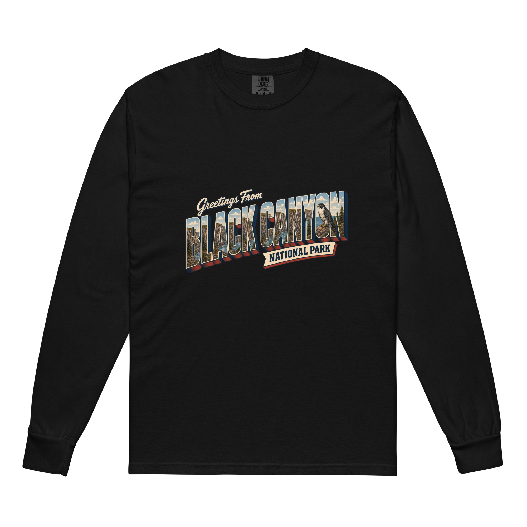 Black Canyon of the Gunnison National Park Postcard Long Sleeve - Image 2