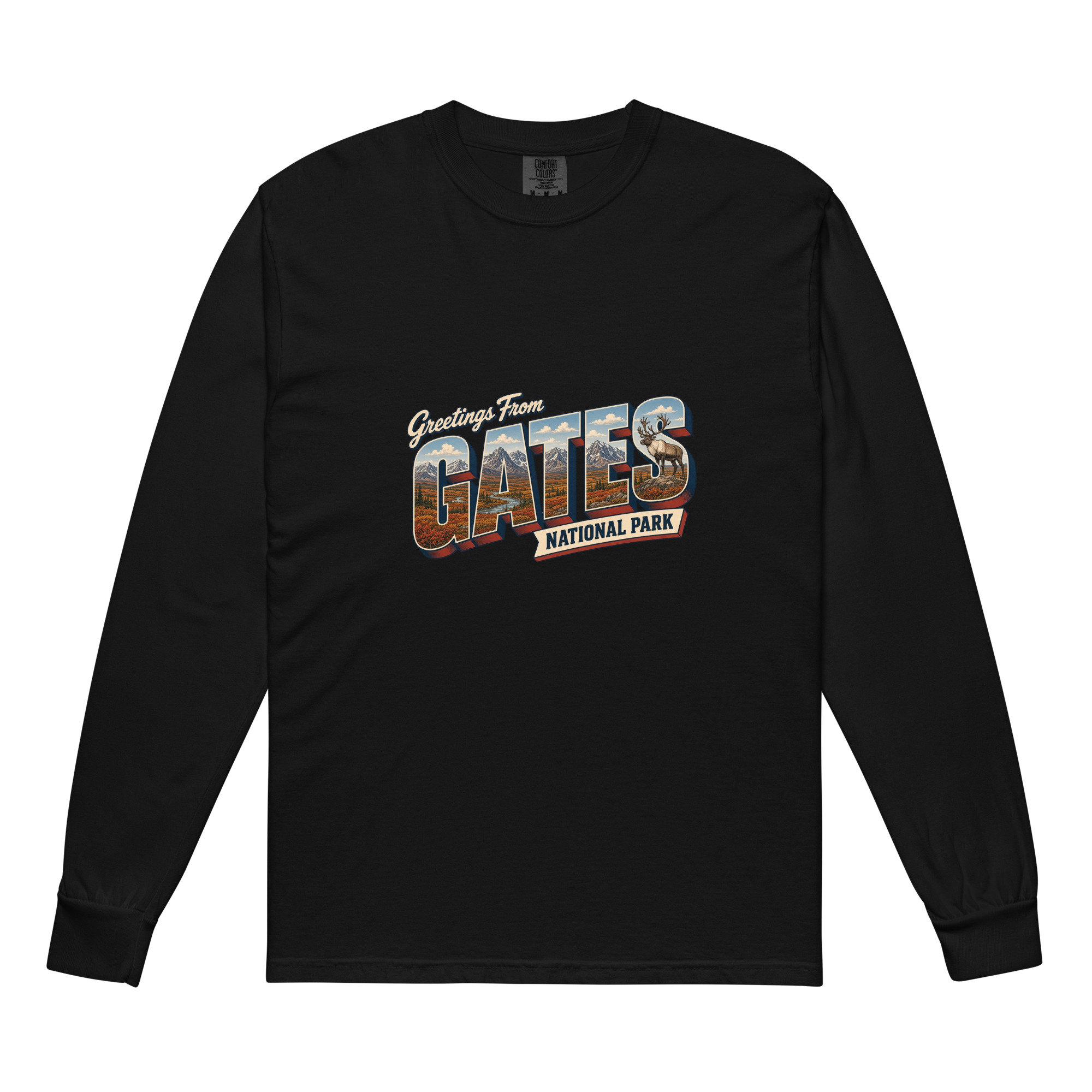 Gates of the Arctic National Park Postcard Long Sleeve - Image 2