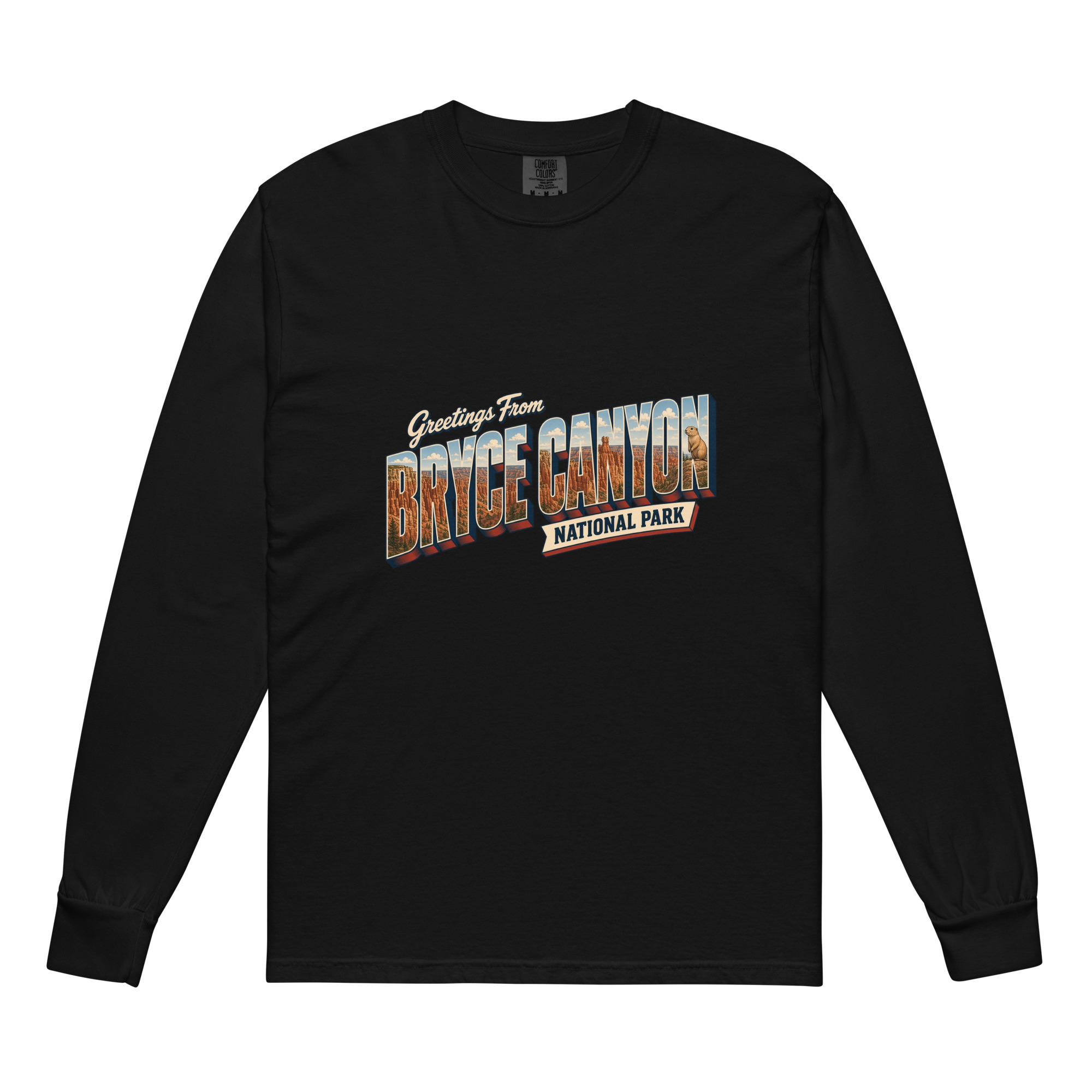Bryce Canyon National Park Postcard Long Sleeve - Image 2