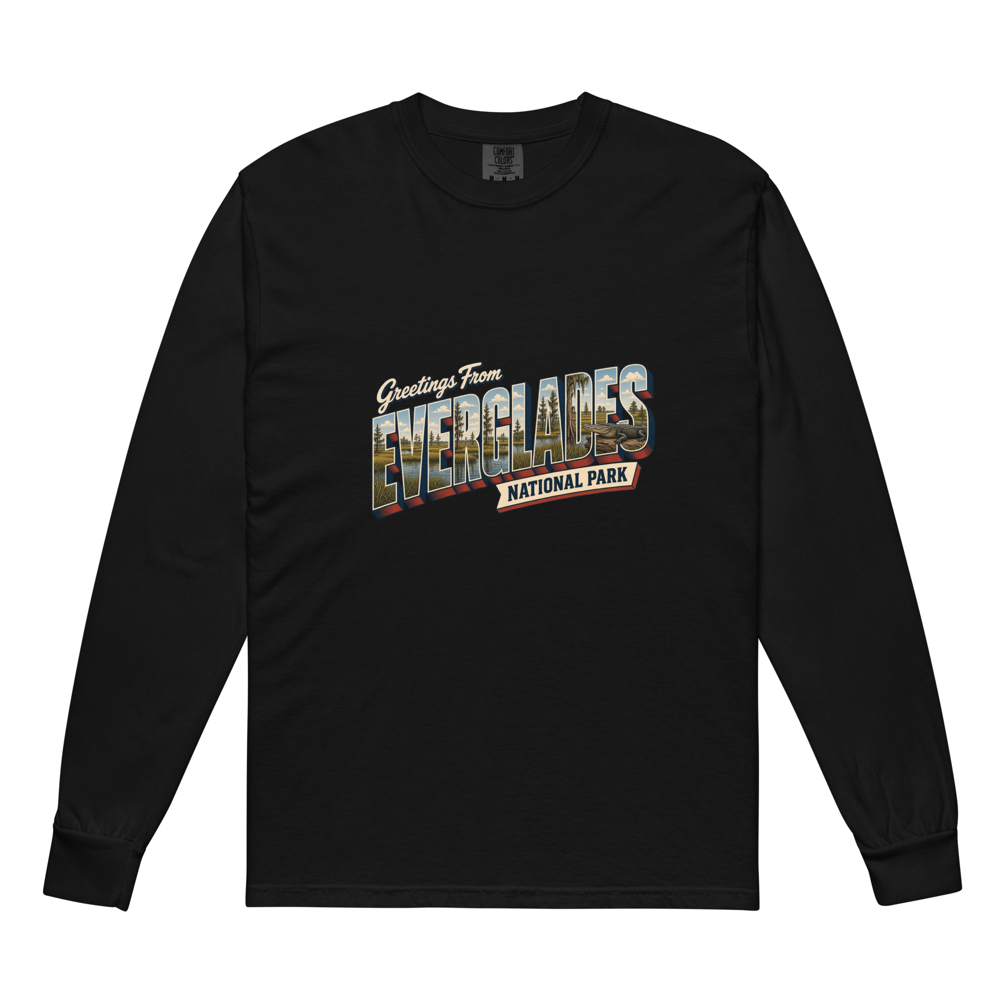 Everglades National Park Postcard Long Sleeve - Image 2