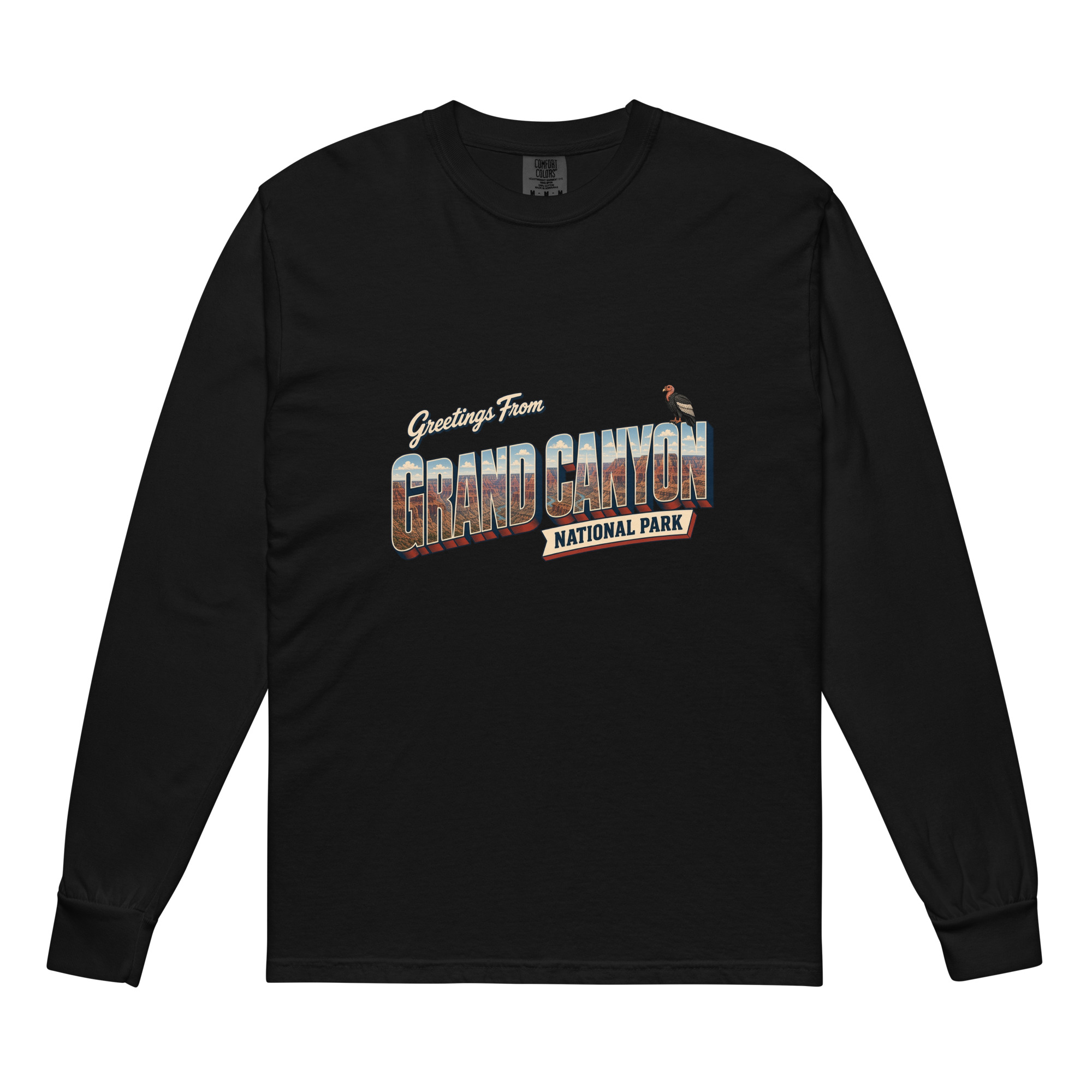 Grand Canyon National Park Postcard Long Sleeve - Image 2