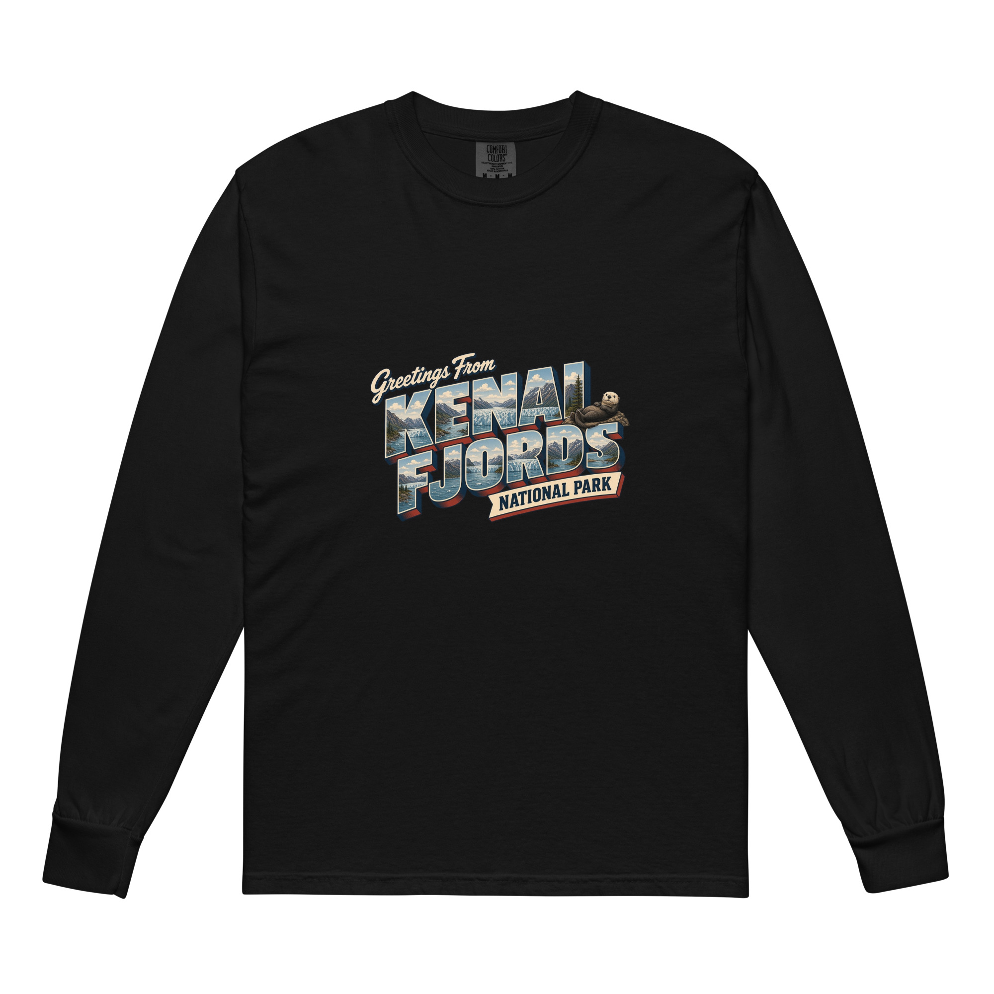Kenai Fjords National Park Postcard Long Sleeve - Image 2