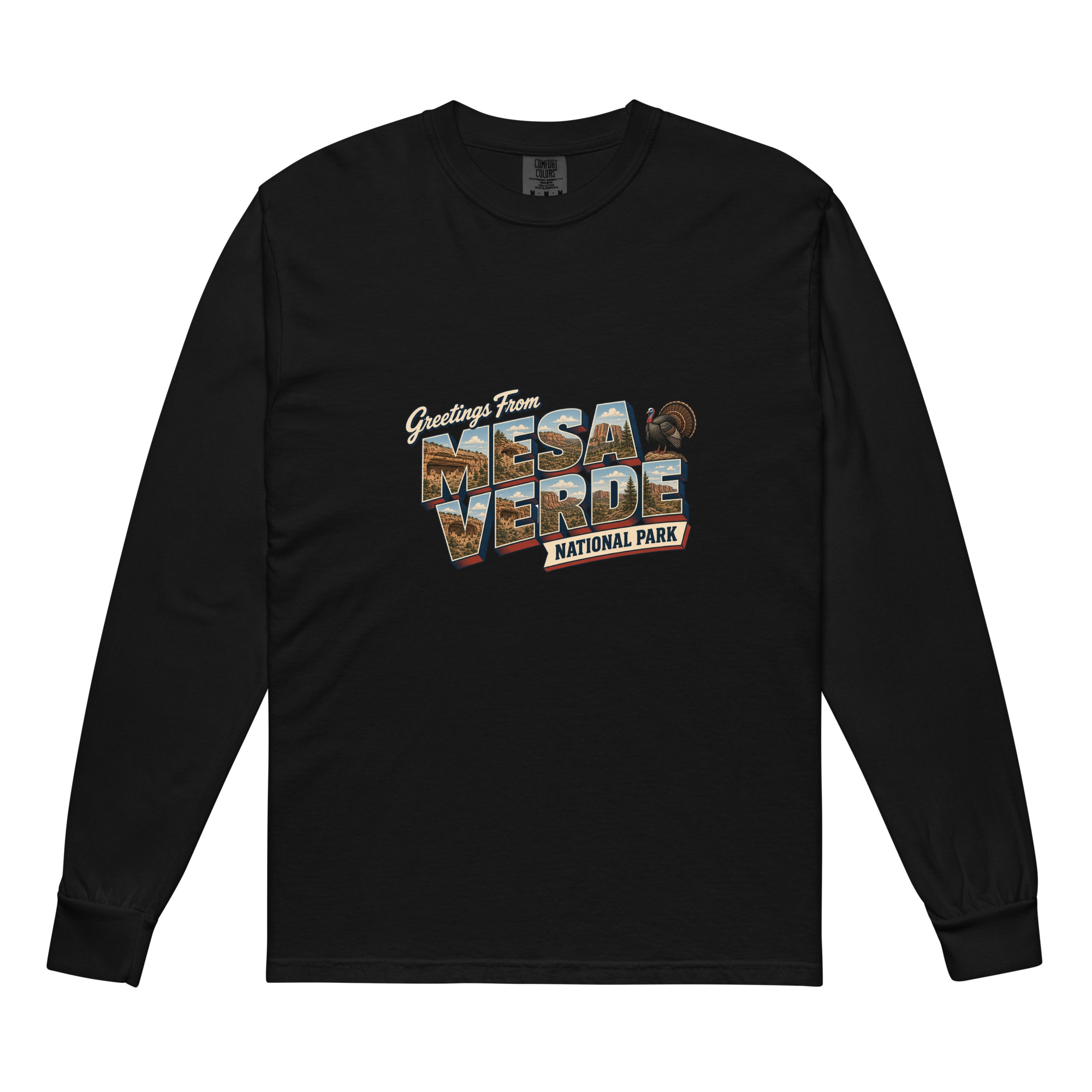 Mesa Verde National Park Postcard Long Sleeve - Image 2