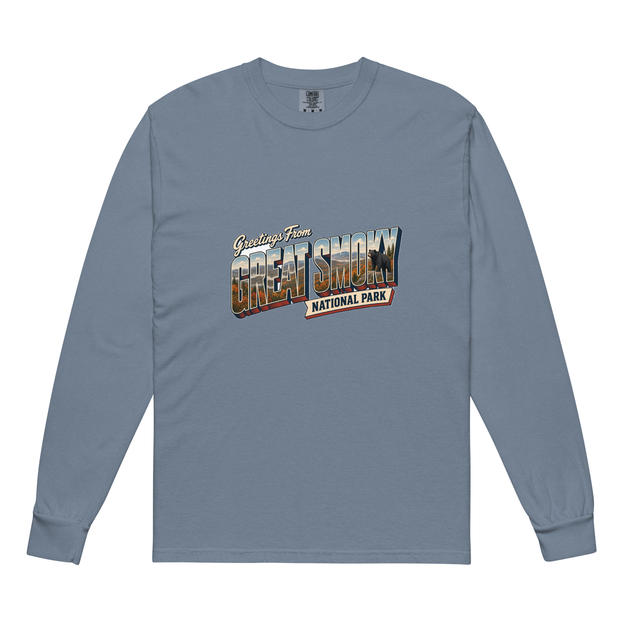 Great Smoky Mountains National Park Postcard Long Sleeve - Image 4