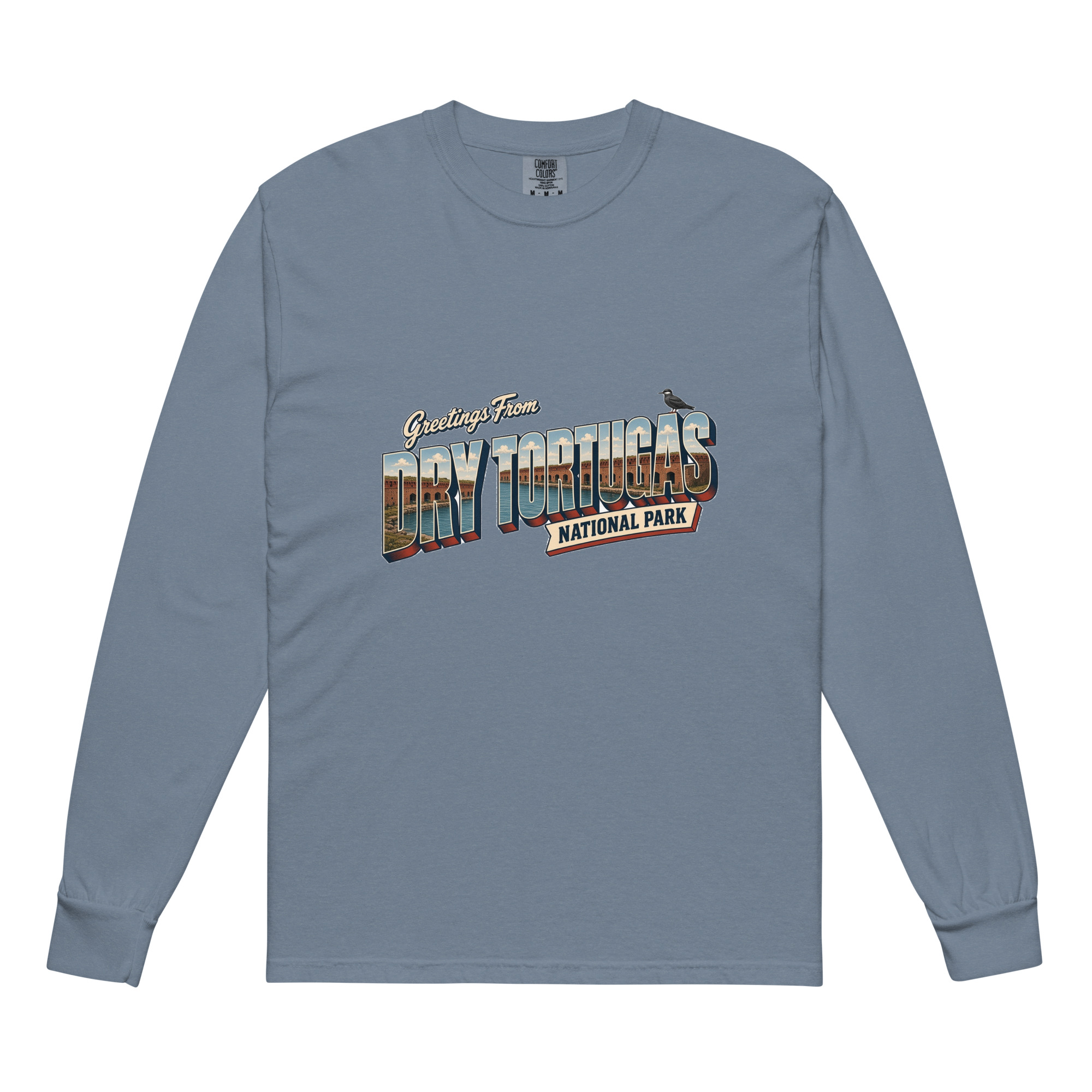 Dry Tortugas National Park Postcard Long Sleeve - Image 3