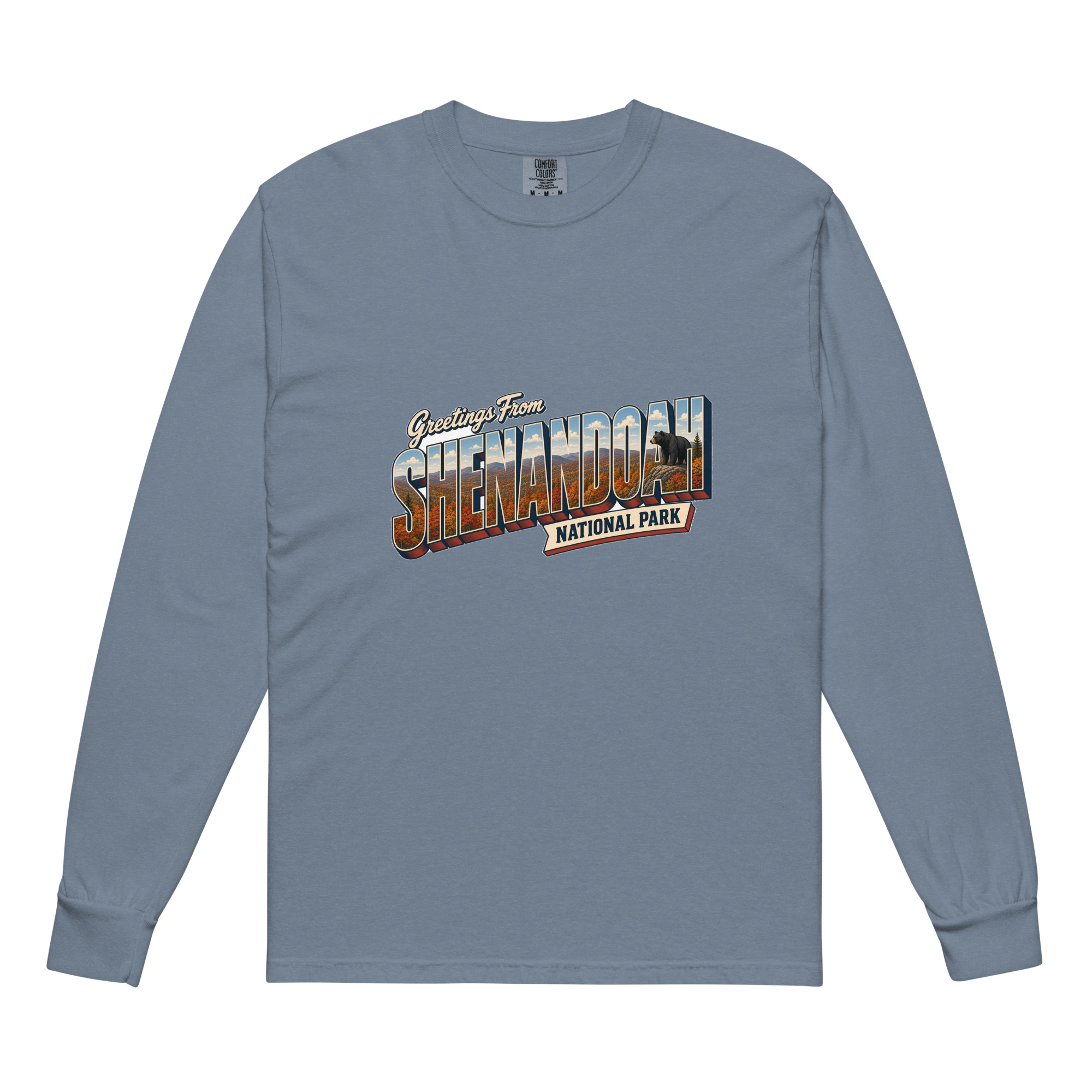Shenandoah National Park Postcard Long Sleeve - Image 4