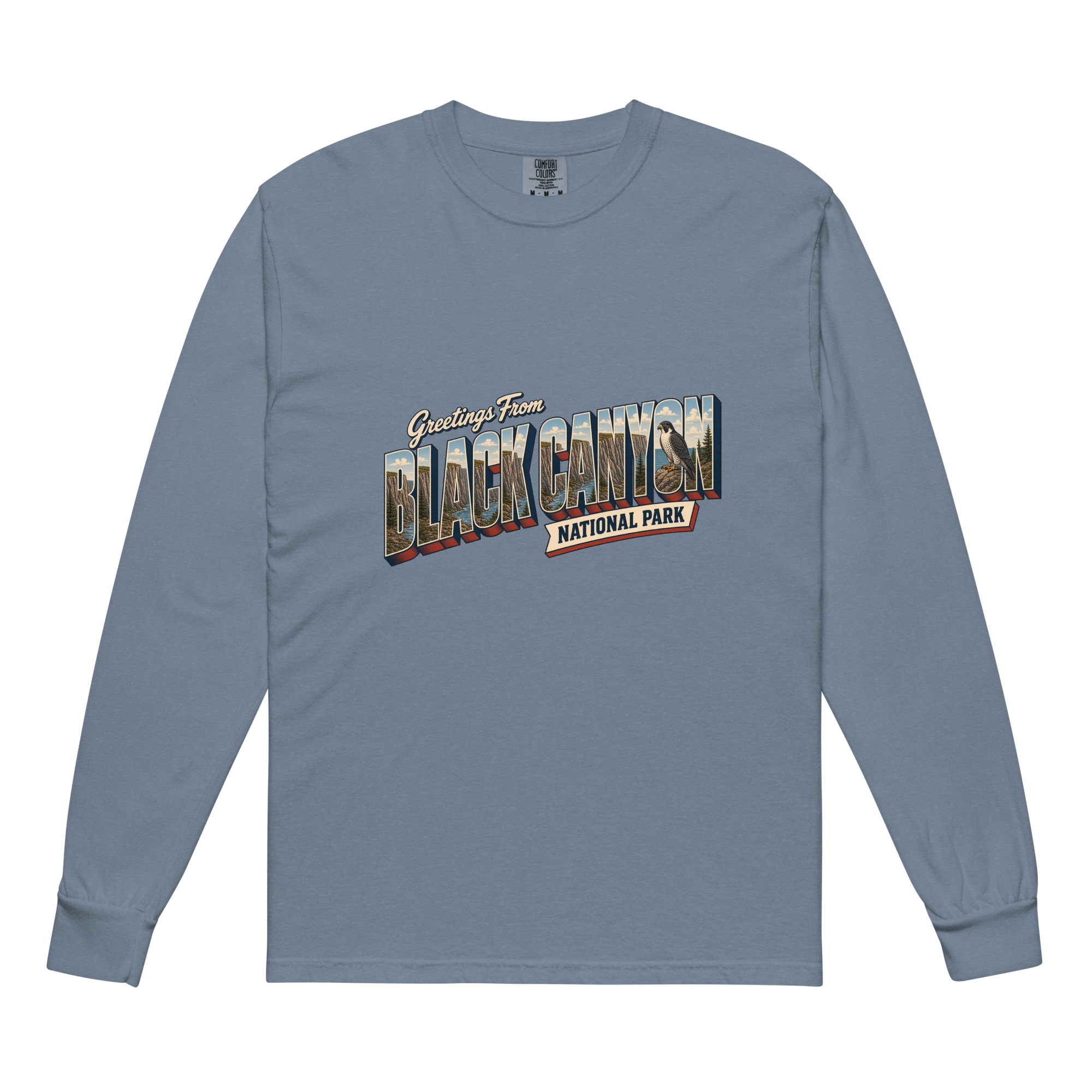 Black Canyon of the Gunnison National Park Postcard Long Sleeve - Image 3