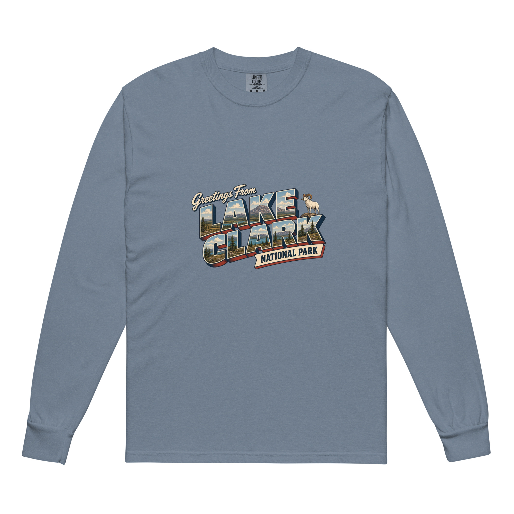 Lake Clark National Park Postcard Long Sleeve
