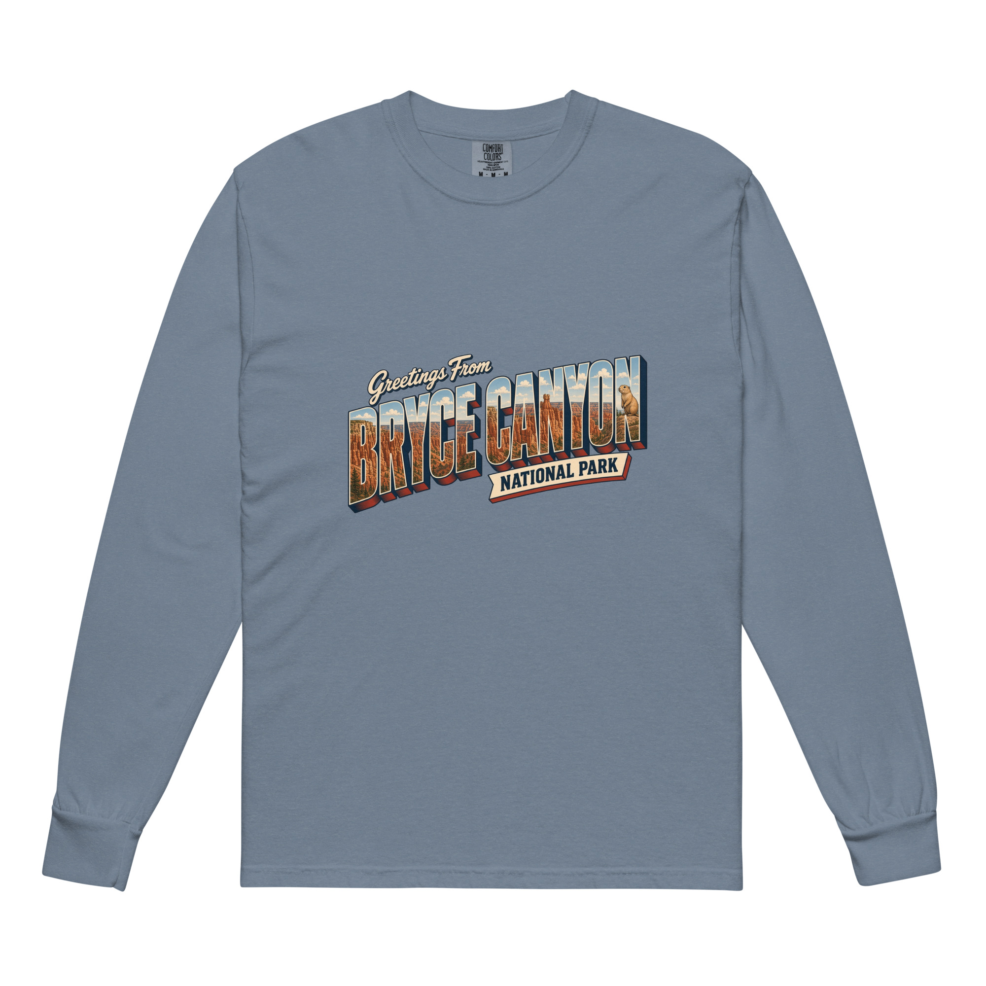 Bryce Canyon National Park Postcard Long Sleeve - Image 4