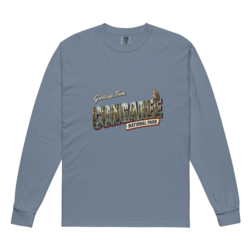 Congaree National Park Postcard Long Sleeve