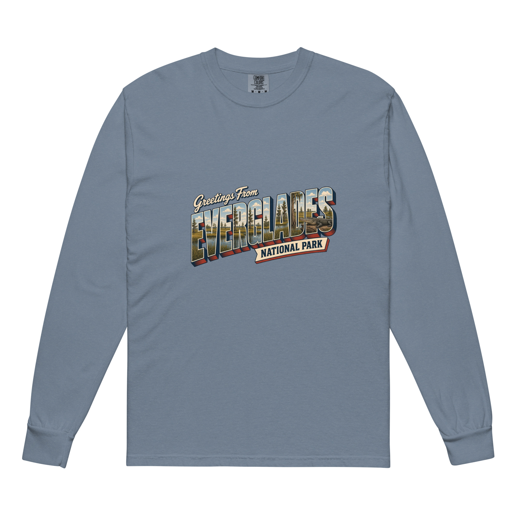 Everglades National Park Postcard Long Sleeve - Image 4