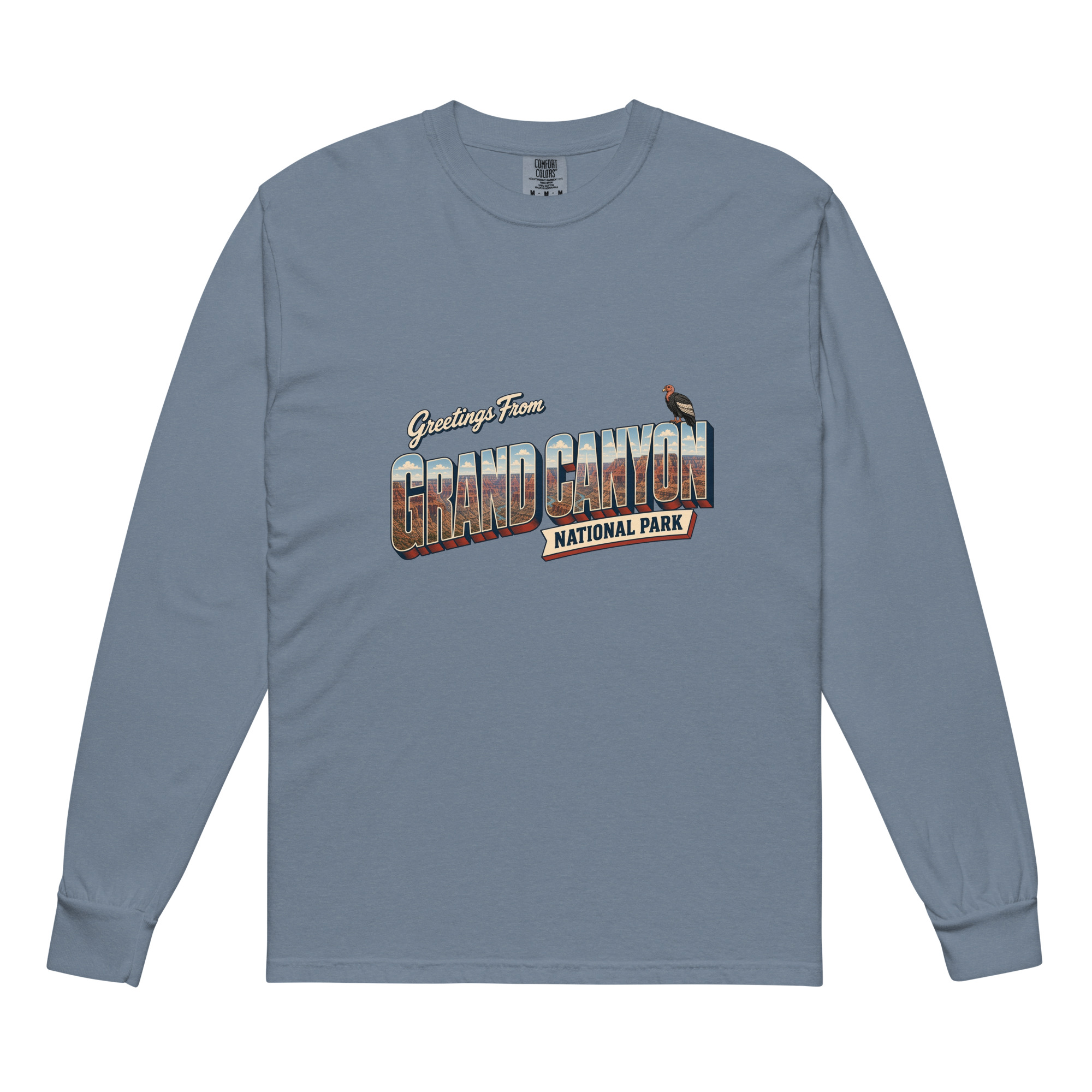 Grand Canyon National Park Postcard Long Sleeve - Image 4