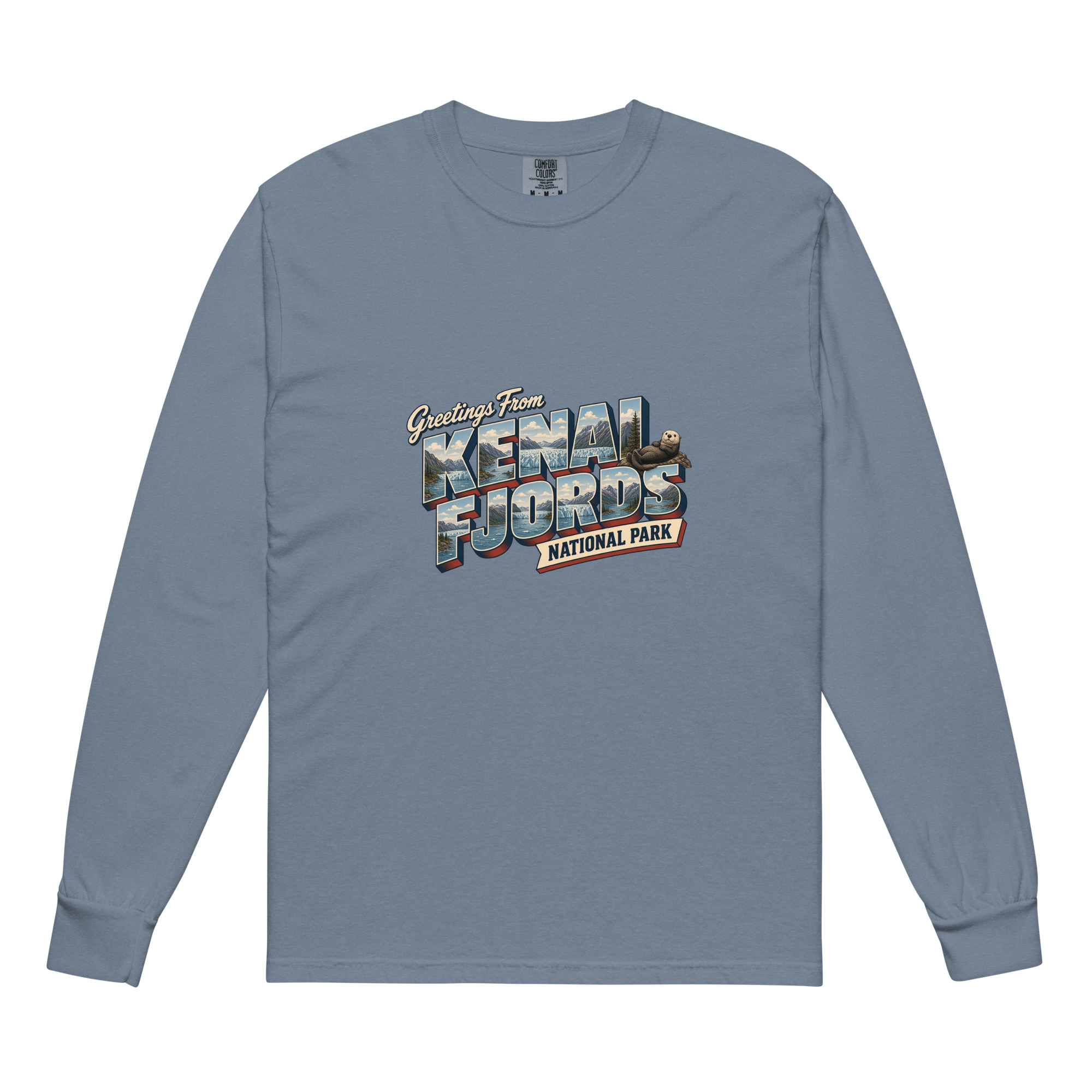 Kenai Fjords National Park Postcard Long Sleeve - Image 4