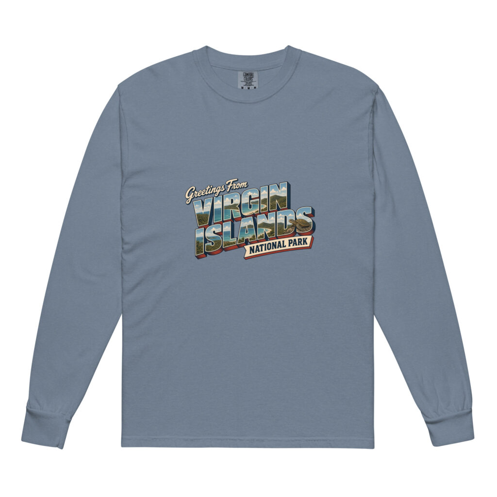 Virgin Islands National Park Postcard Long Sleeve