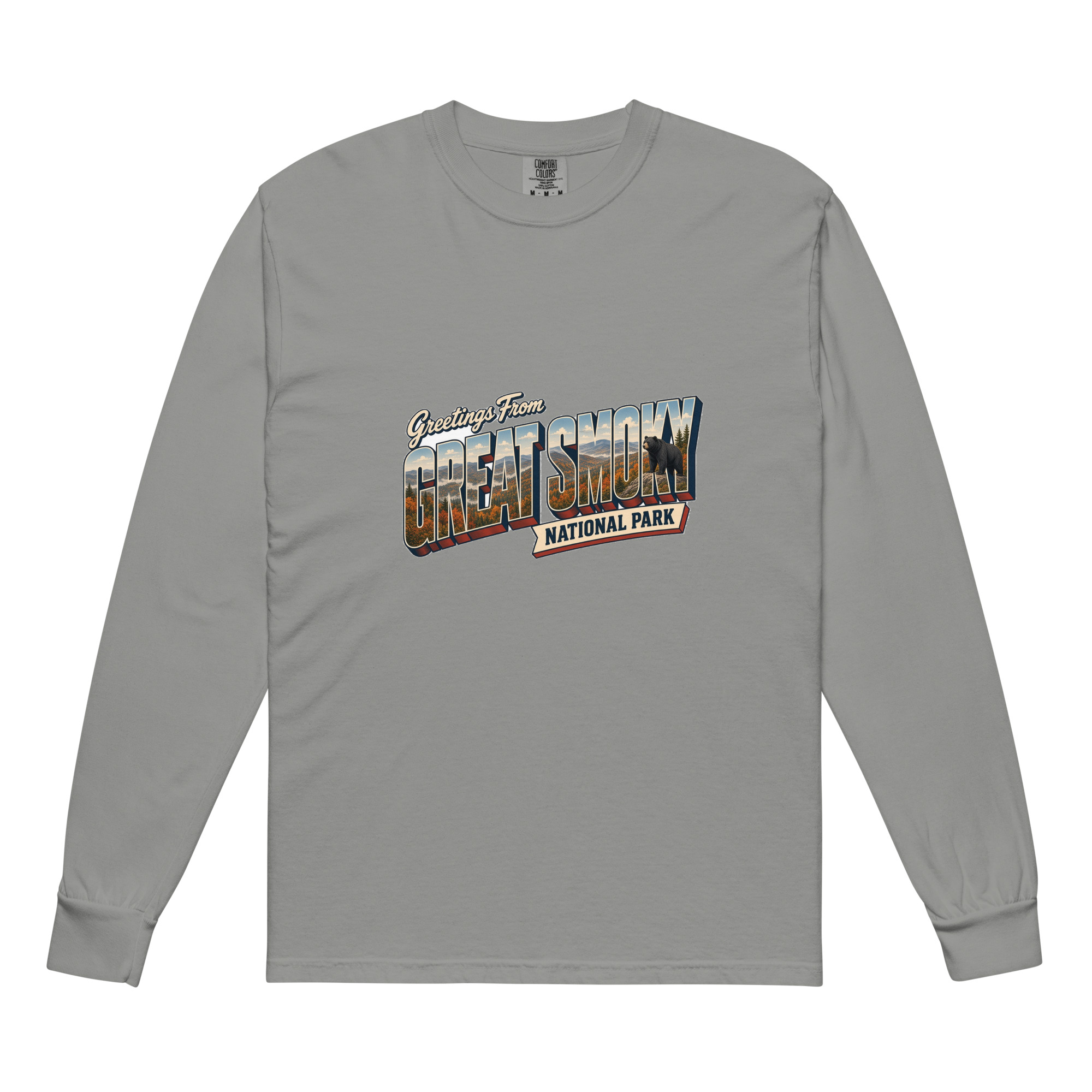 Great Smoky Mountains National Park Postcard Long Sleeve