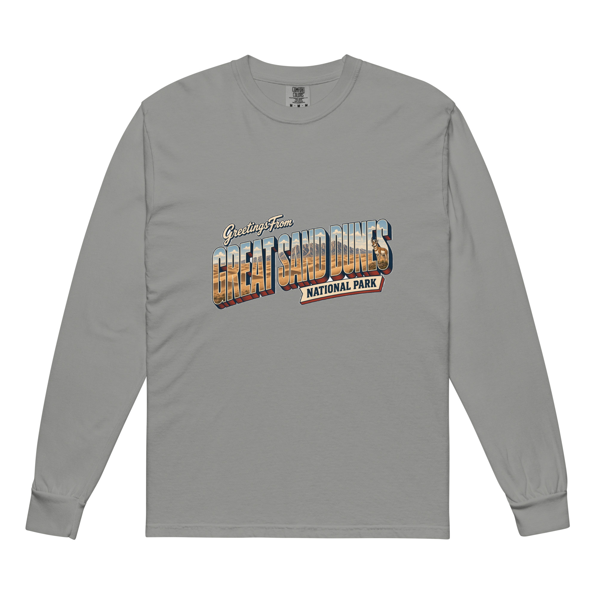 Great Sand Dunes National Park Postcard Long Sleeve - Image 5