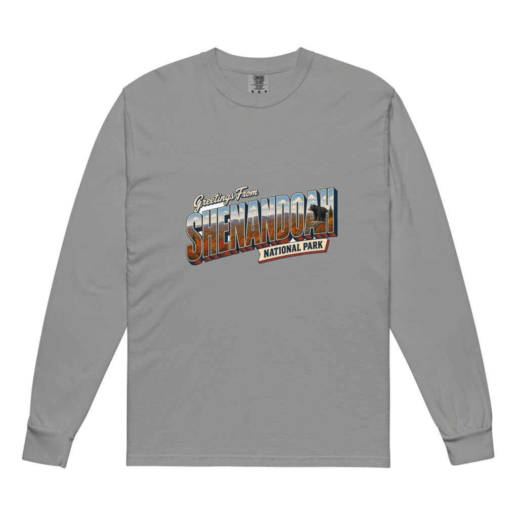 Shenandoah National Park Postcard Long Sleeve