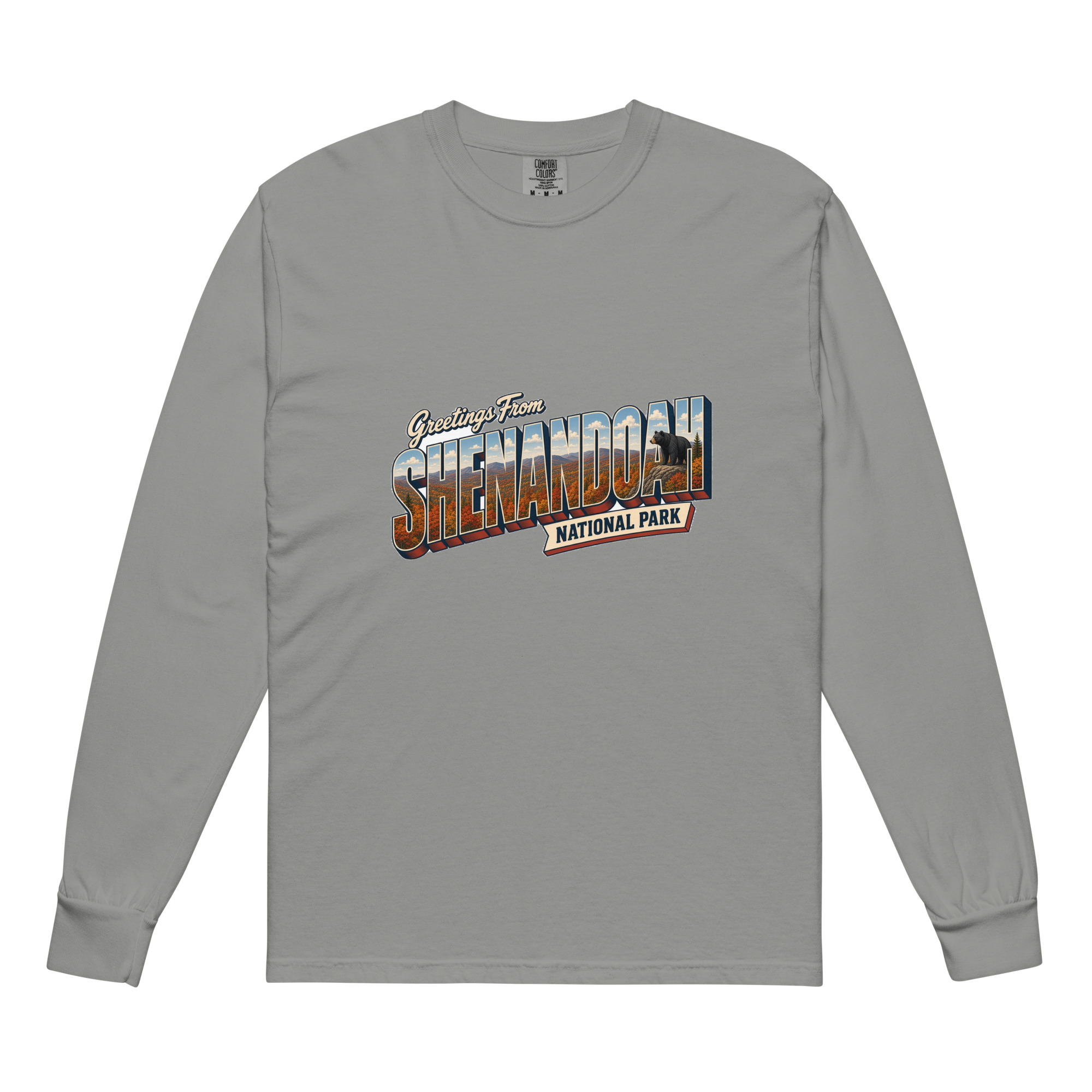 Shenandoah National Park Postcard Long Sleeve