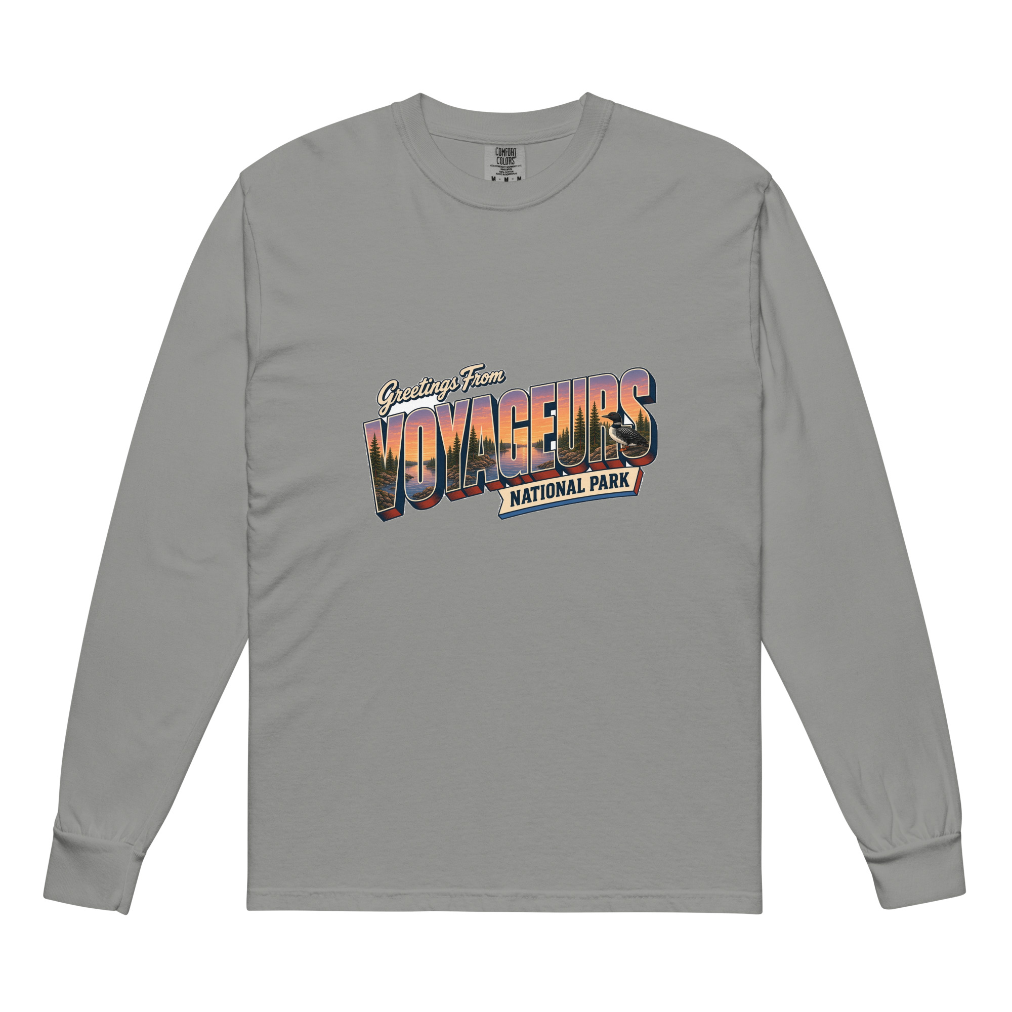 Voyageurs National Park Postcard Long Sleeve - Image 5