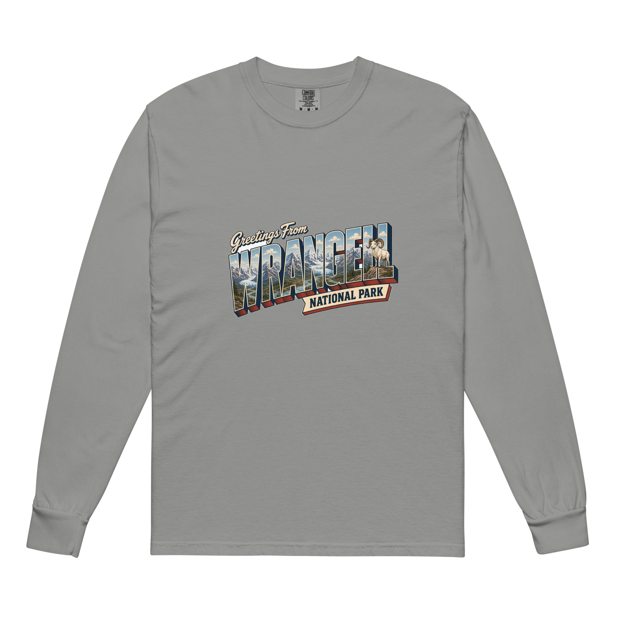 Wrangell–St. Elias National Park Postcard Long Sleeve - Image 5