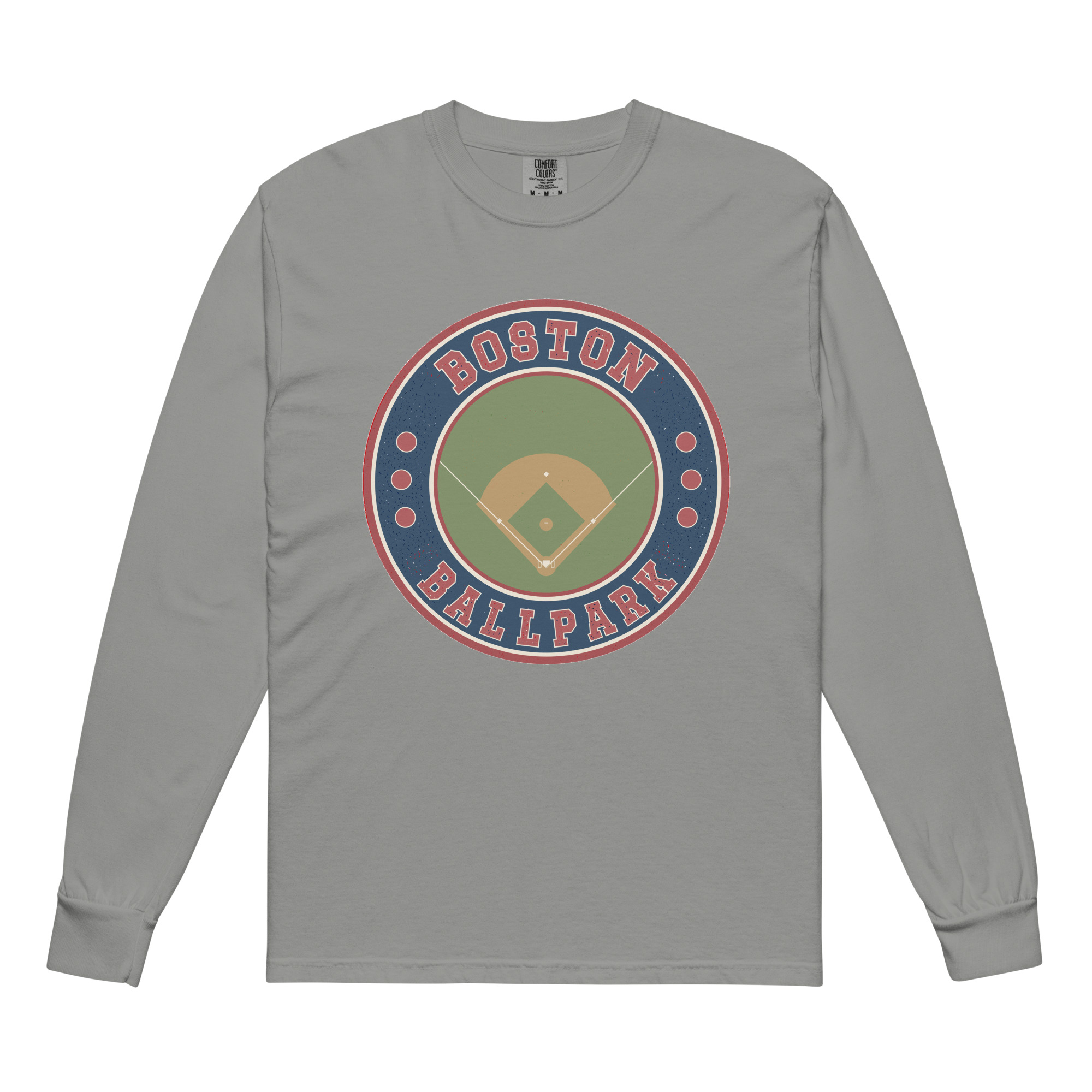 Boston Our First Visit Stamp Long Sleeve - Image 2