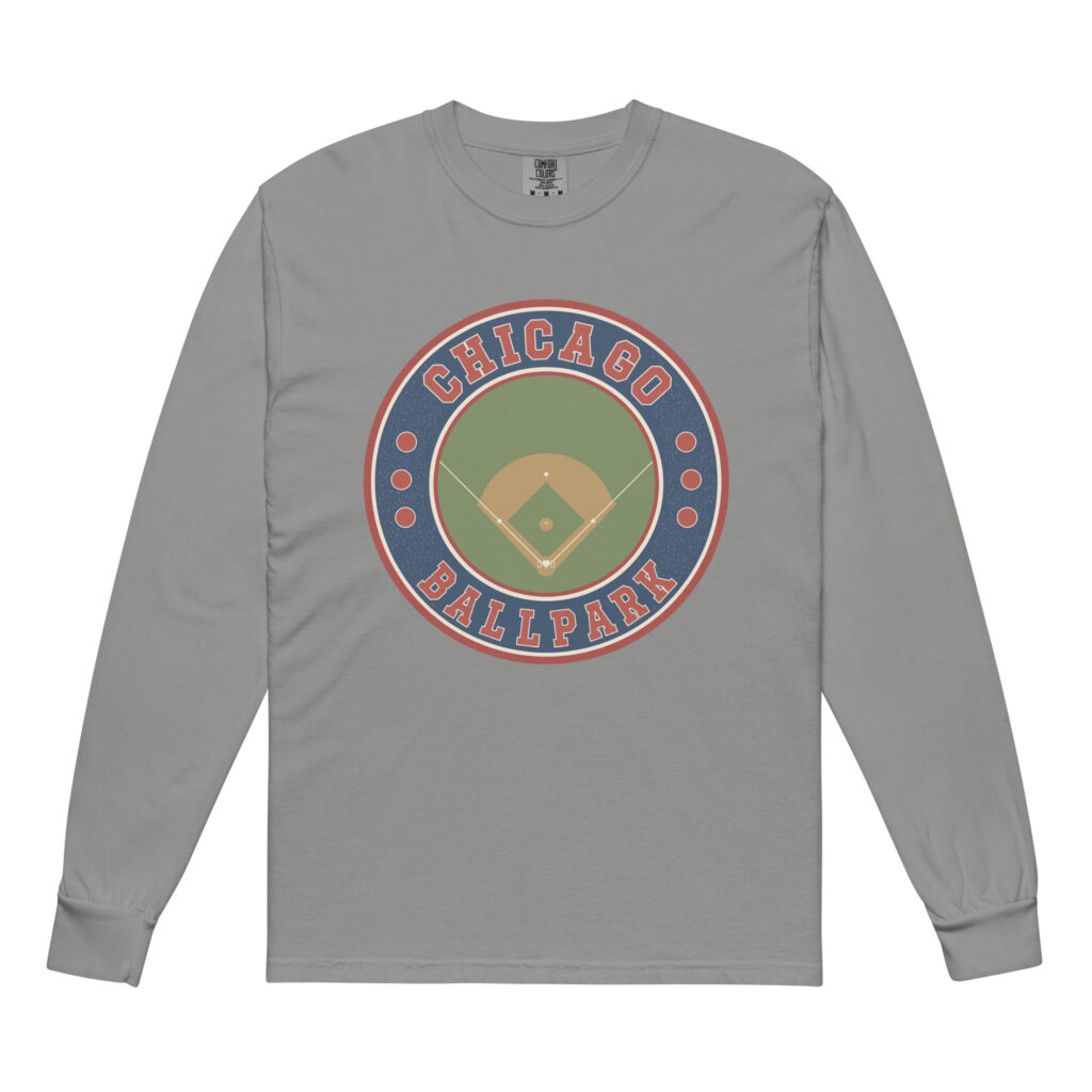 Chicago North Side Our First Visit Stamp Long Sleeve