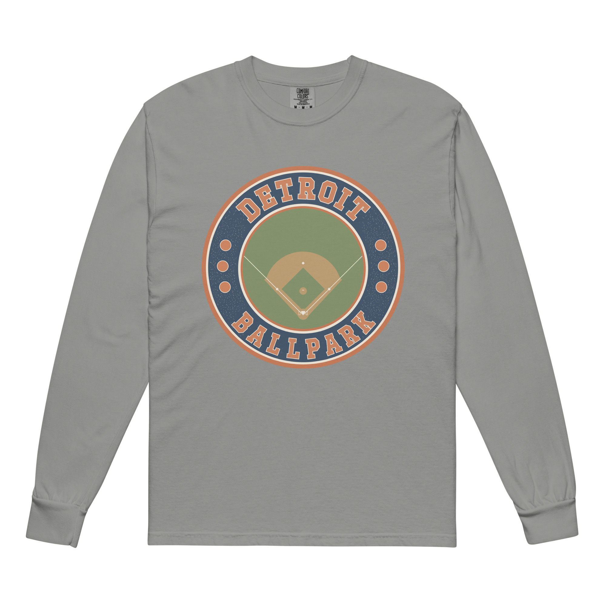 Detroit Our First Visit Stamp Long Sleeve - Image 2