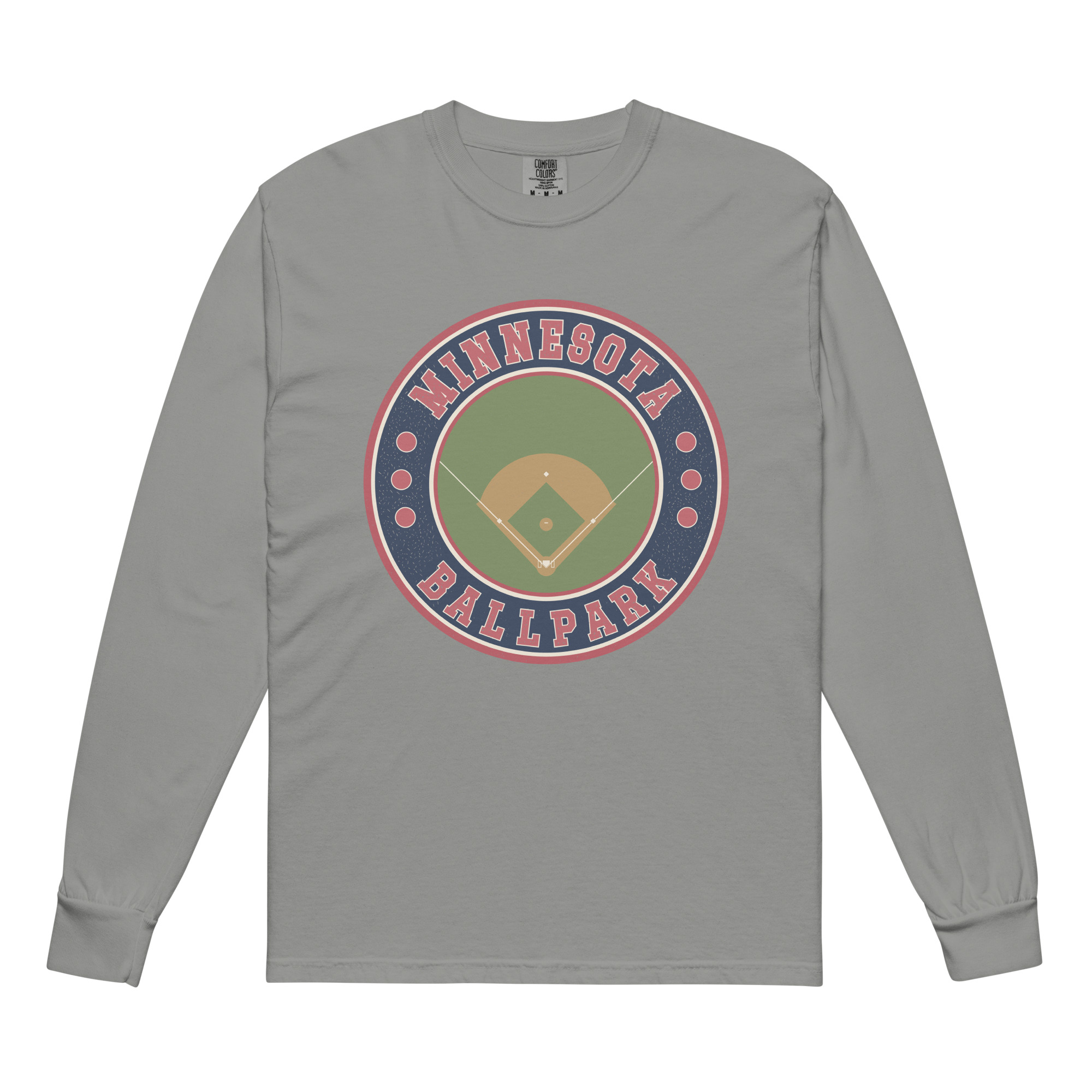 Minneapolis Our First Visit Stamp Long Sleeve - Image 2