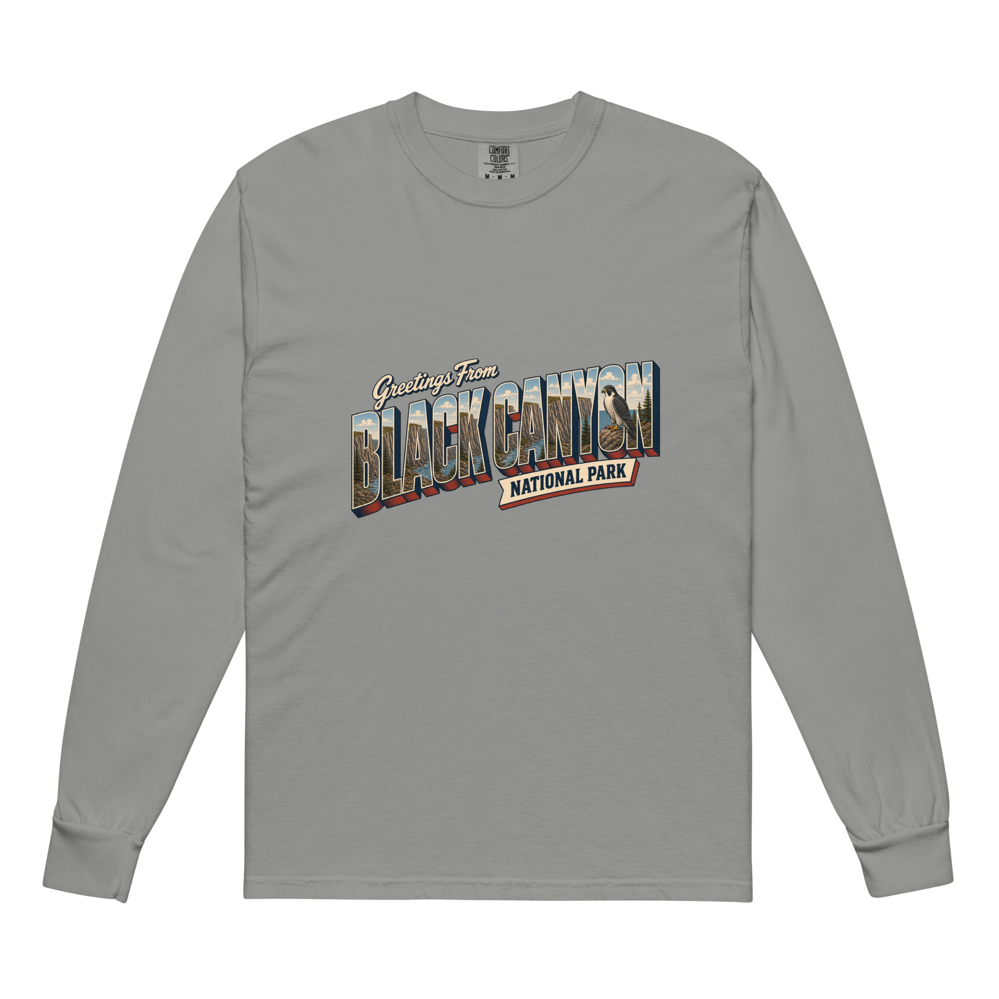 Black Canyon of the Gunnison National Park Postcard Long Sleeve - Image 5