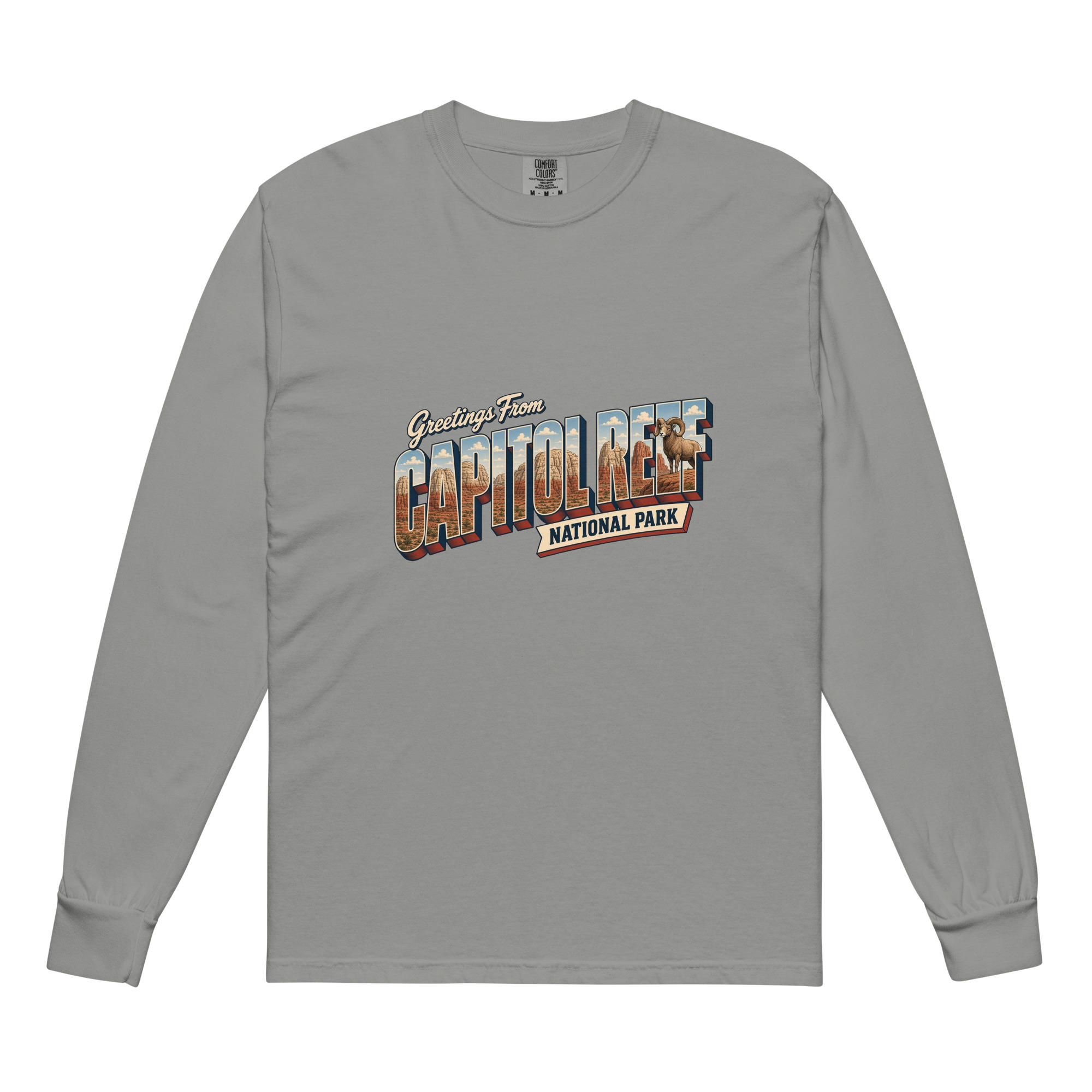 Capitol Reef National Park Postcard Long Sleeve - Image 5