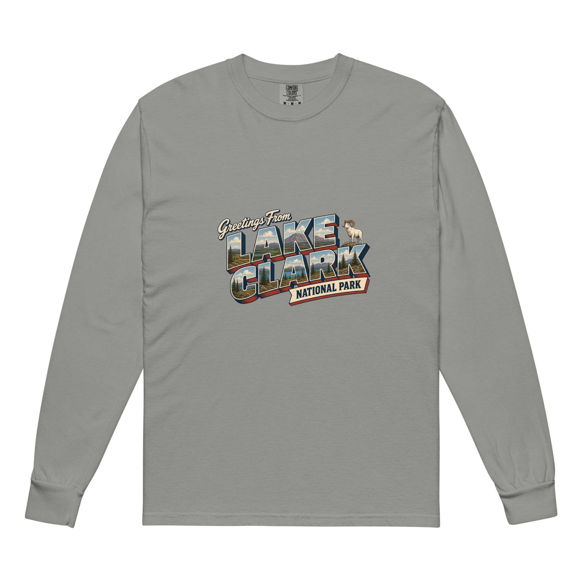 Lake Clark National Park Postcard Long Sleeve - Image 5