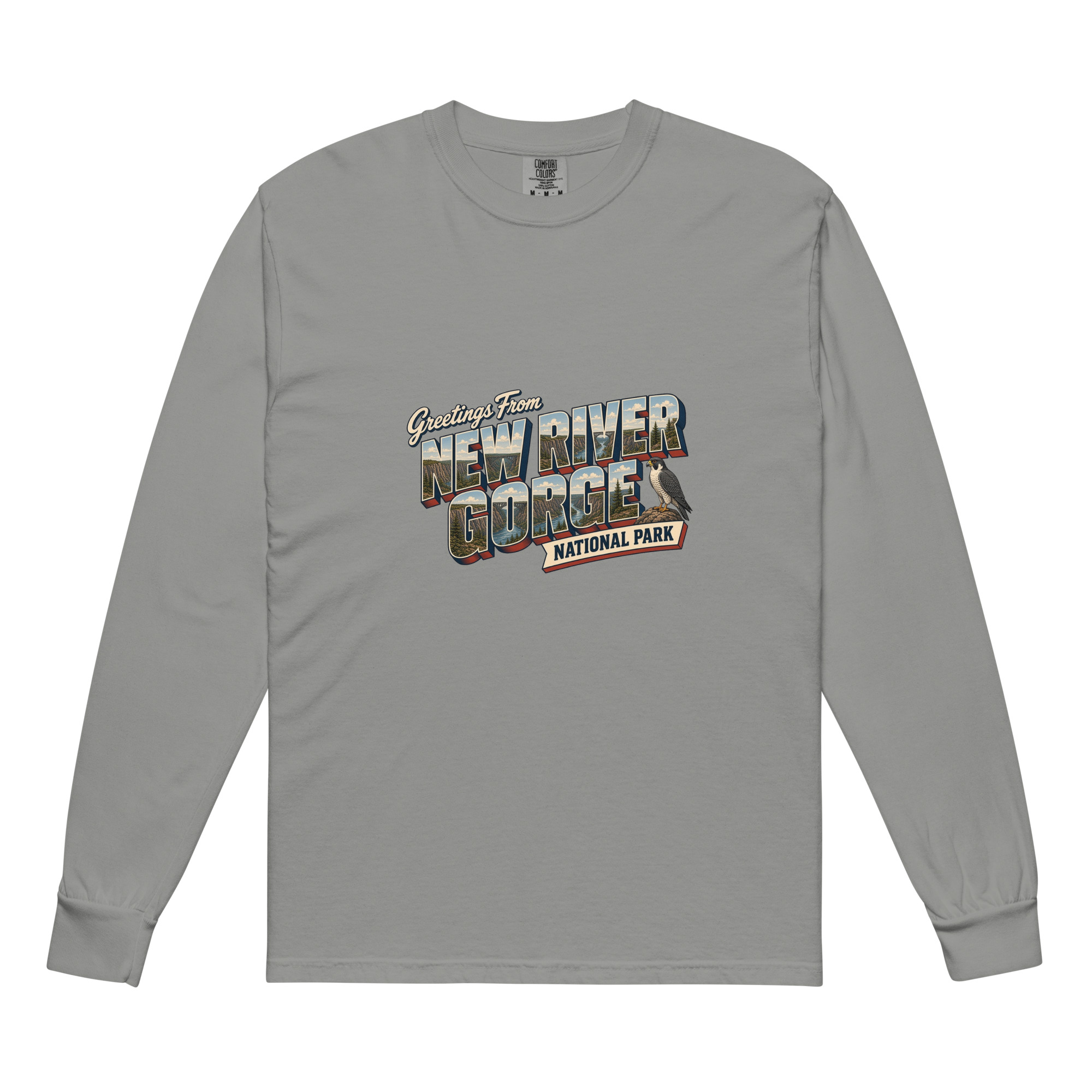 New River Gorge National Park Postcard Long Sleeve - Image 5