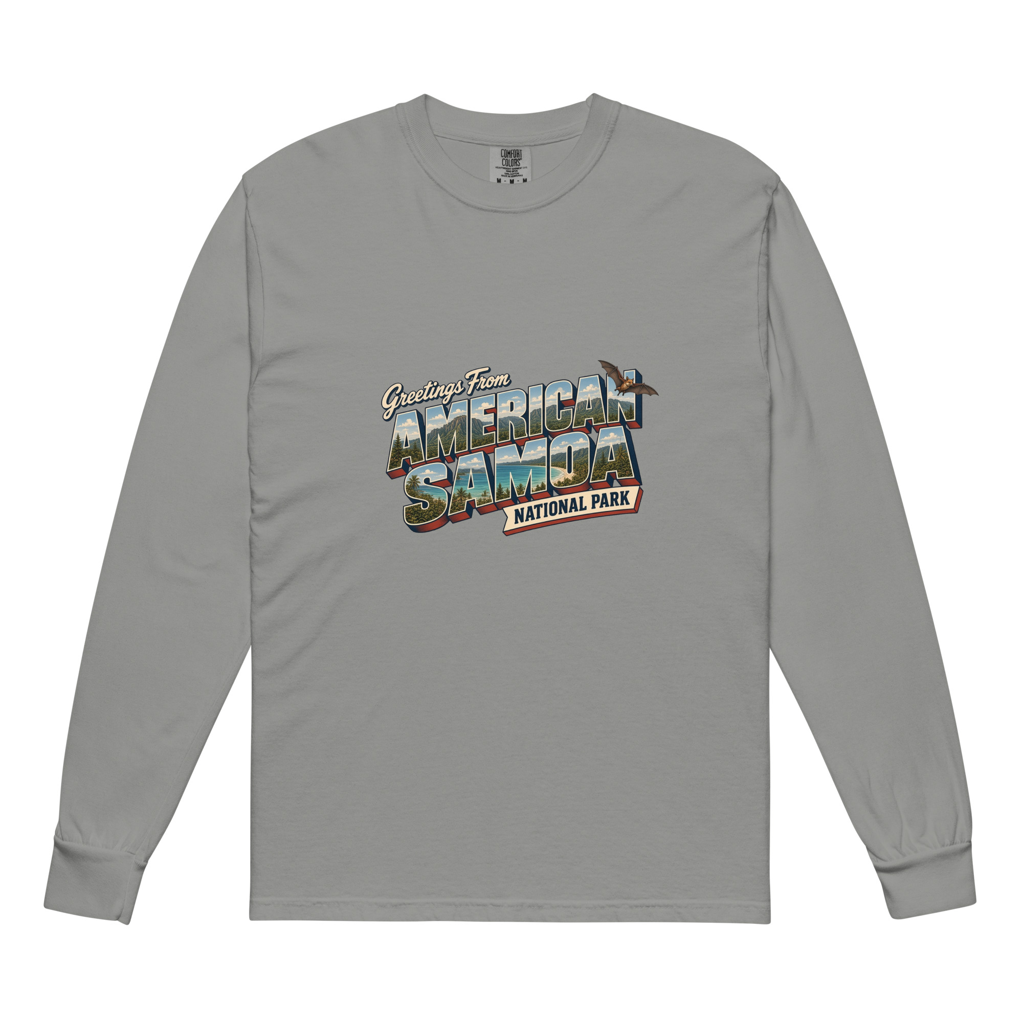 American Samoa National Park Postcard Long Sleeve - Image 5