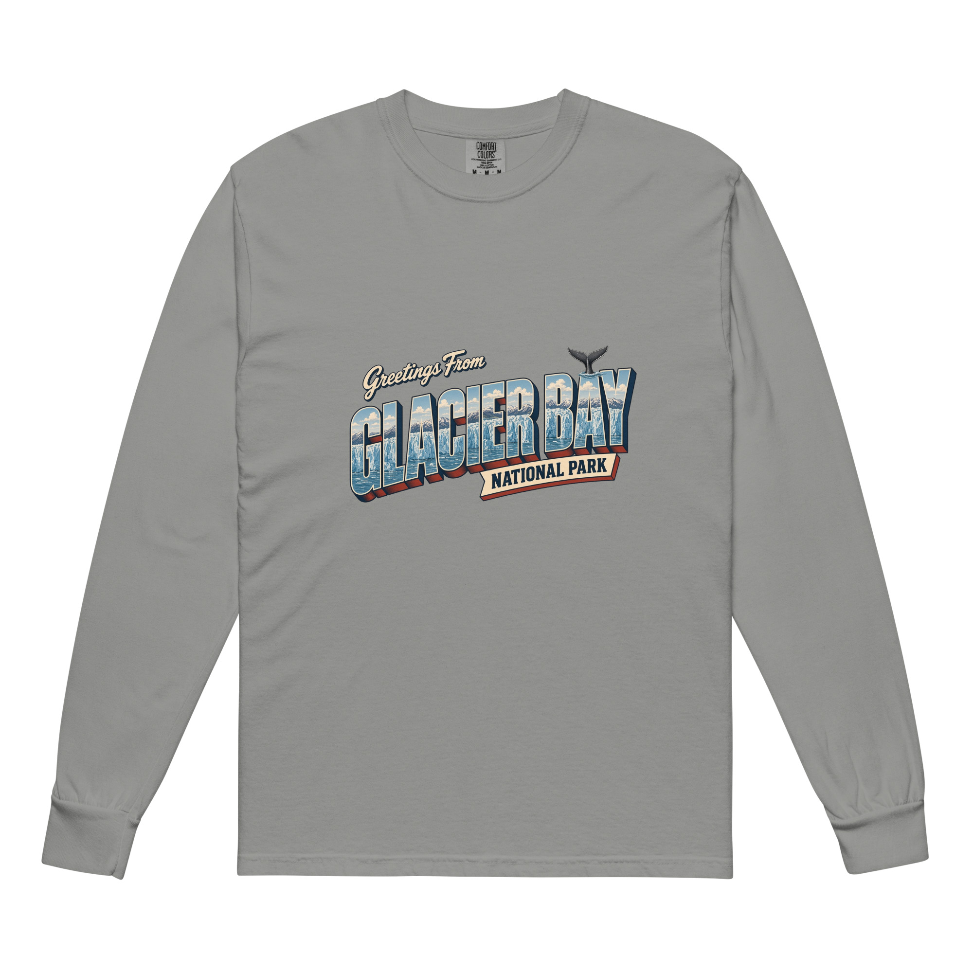 Glacier Bay National Park Postcard Long Sleeve - Image 5