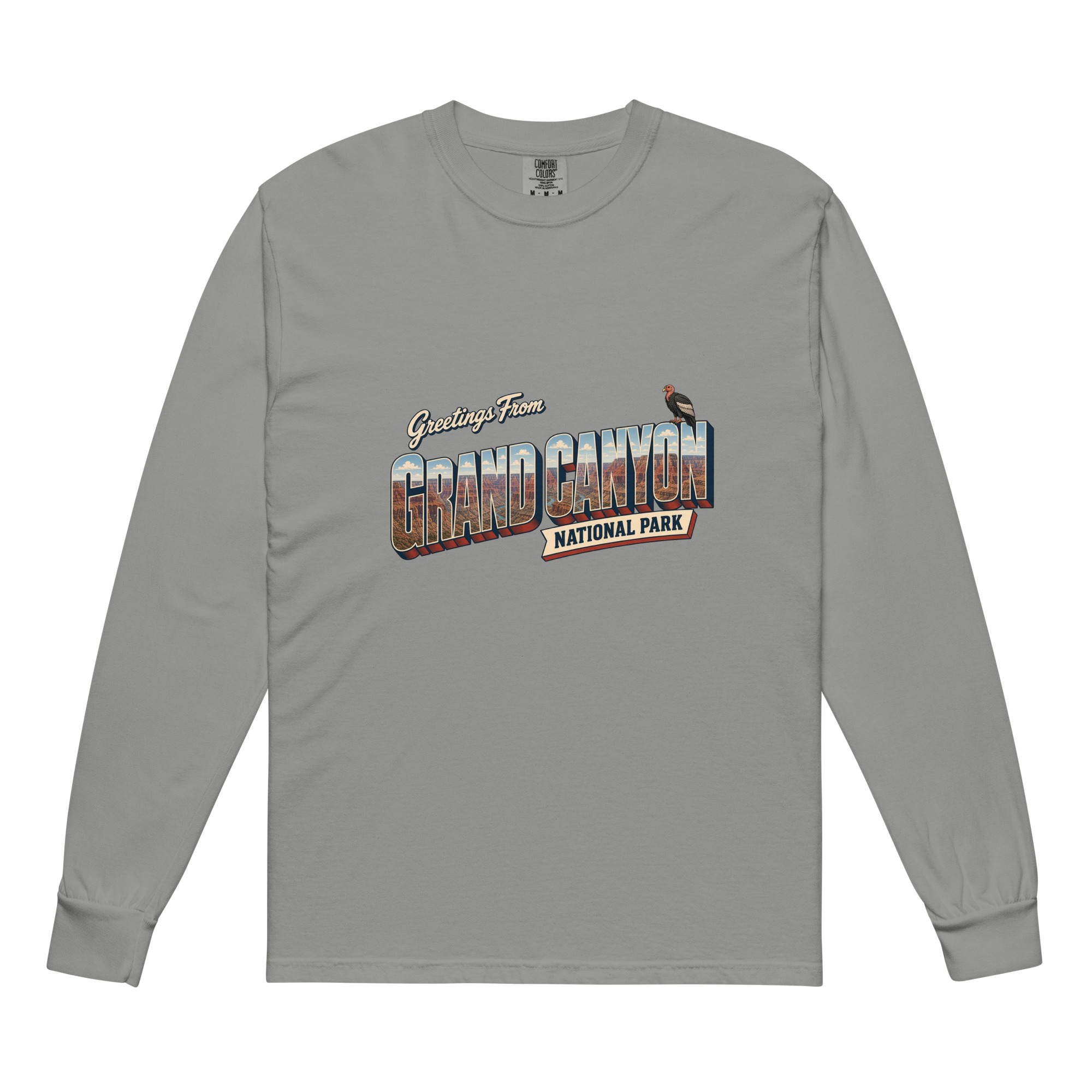 Grand Canyon National Park Postcard Long Sleeve - Image 5