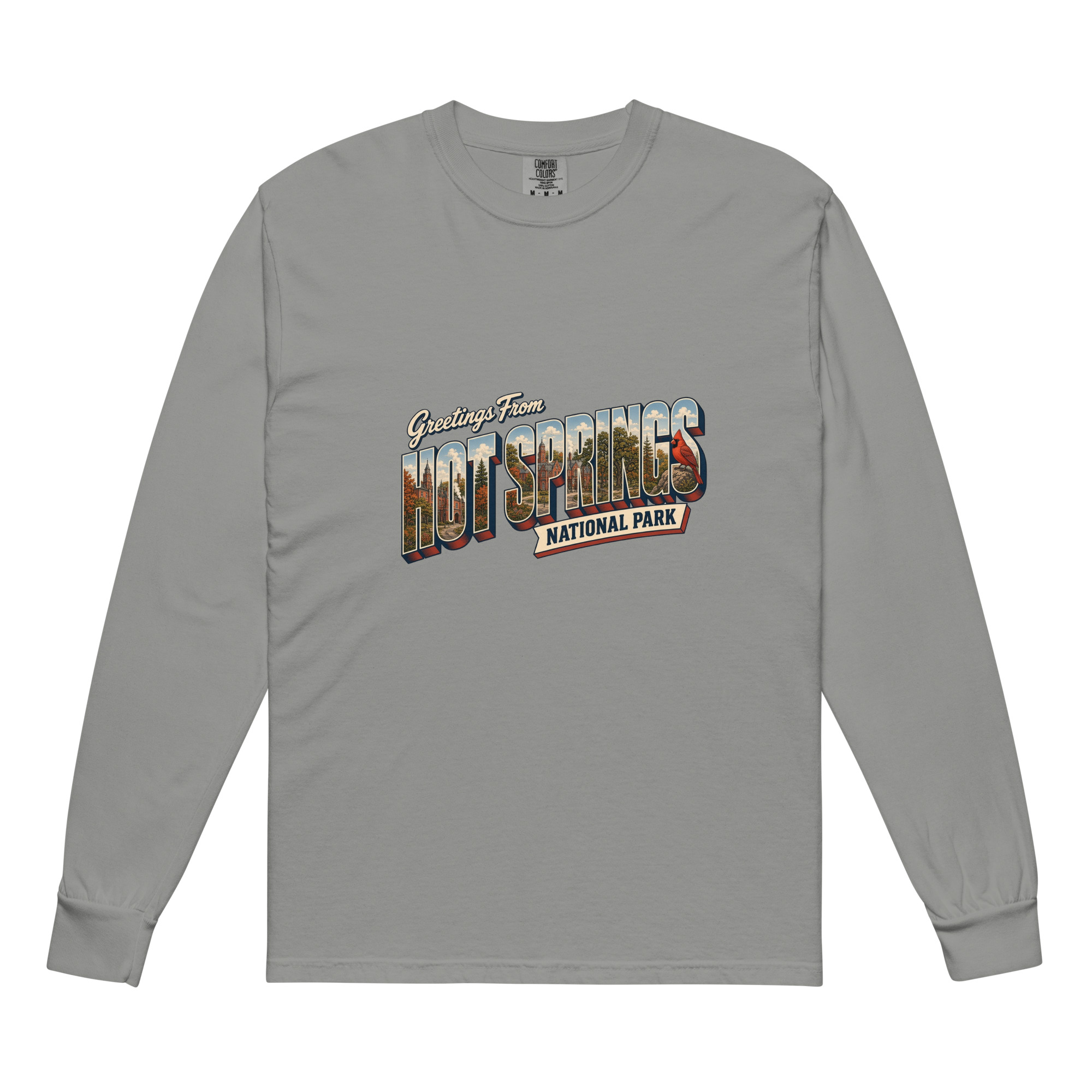 Hot Springs National Park Postcard Long Sleeve - Image 5