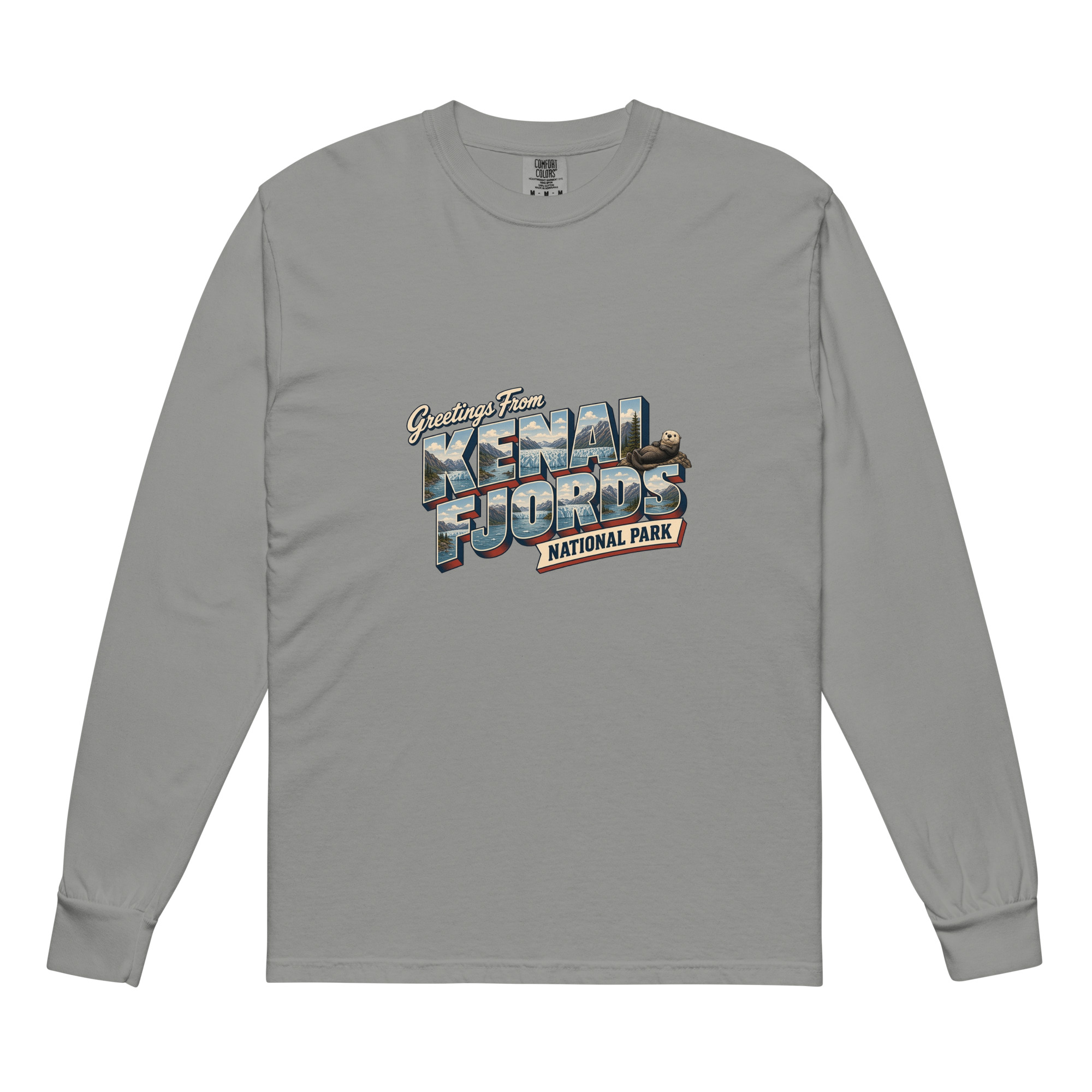Kenai Fjords National Park Postcard Long Sleeve - Image 5
