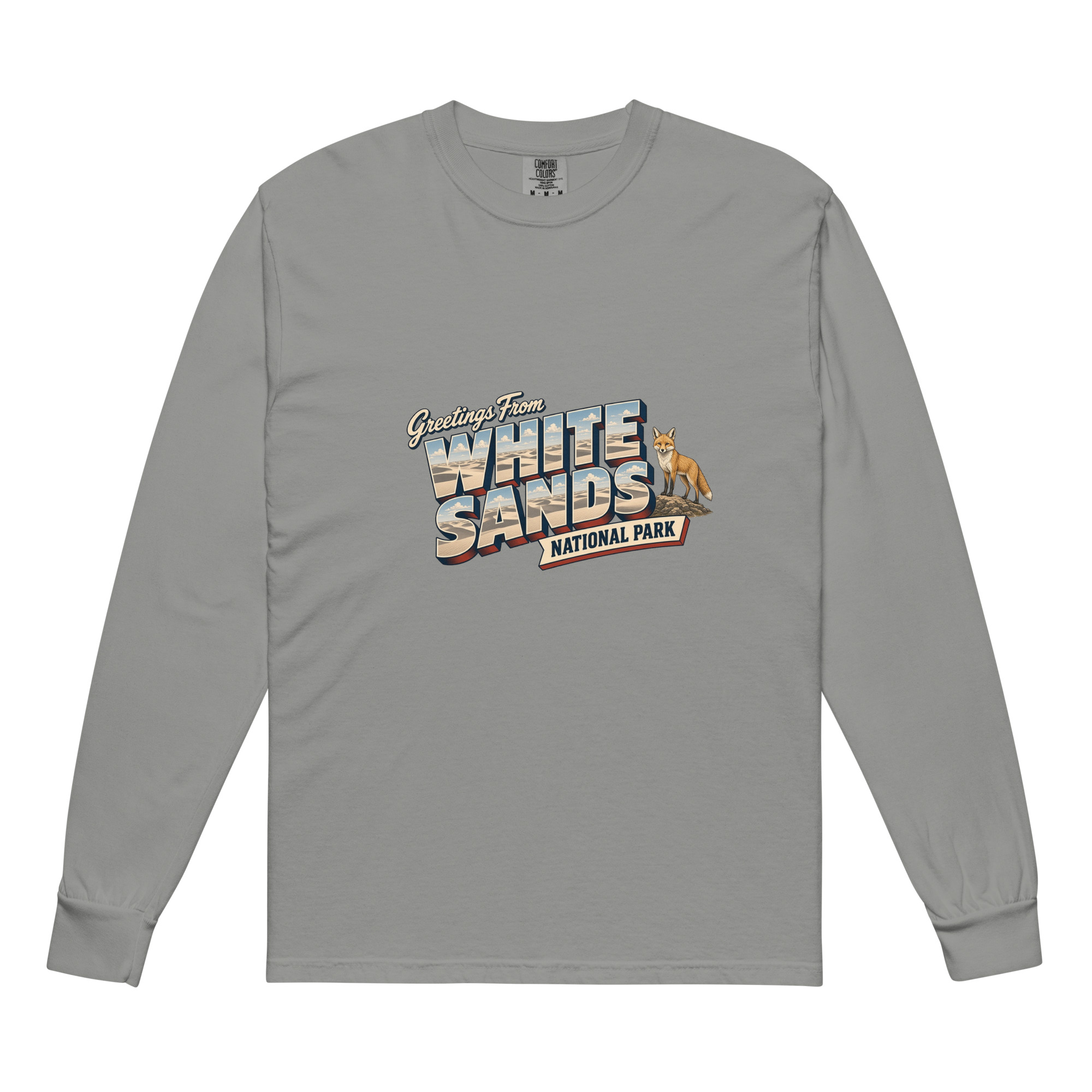 White Sands National Park Postcard Long Sleeve - Image 5