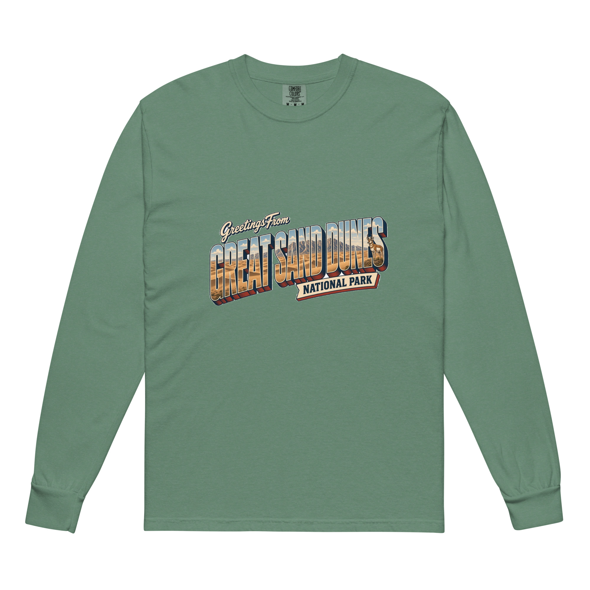 Great Sand Dunes National Park Postcard Long Sleeve - Image 4