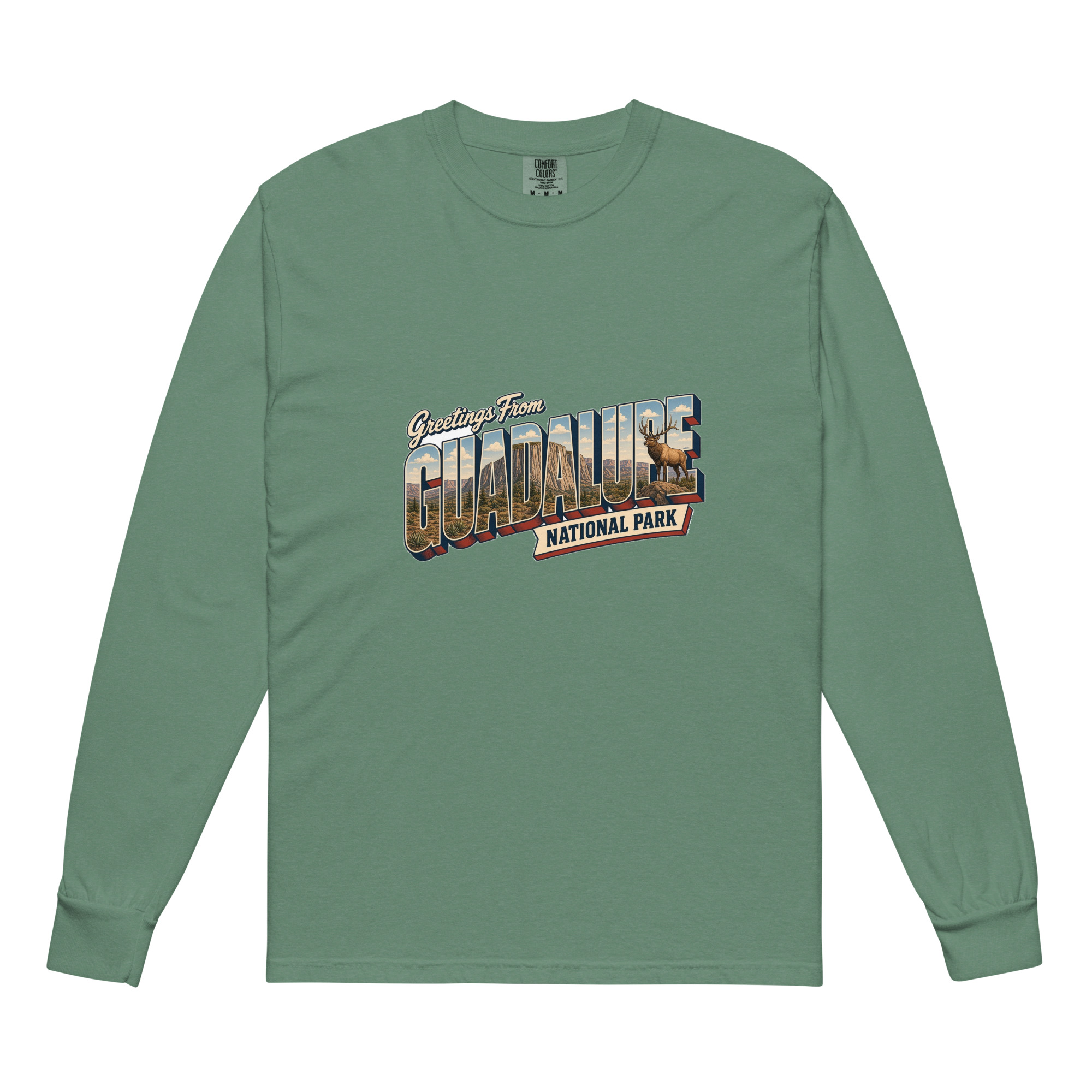 Guadalupe Mountains National Park Postcard Long Sleeve - Image 5