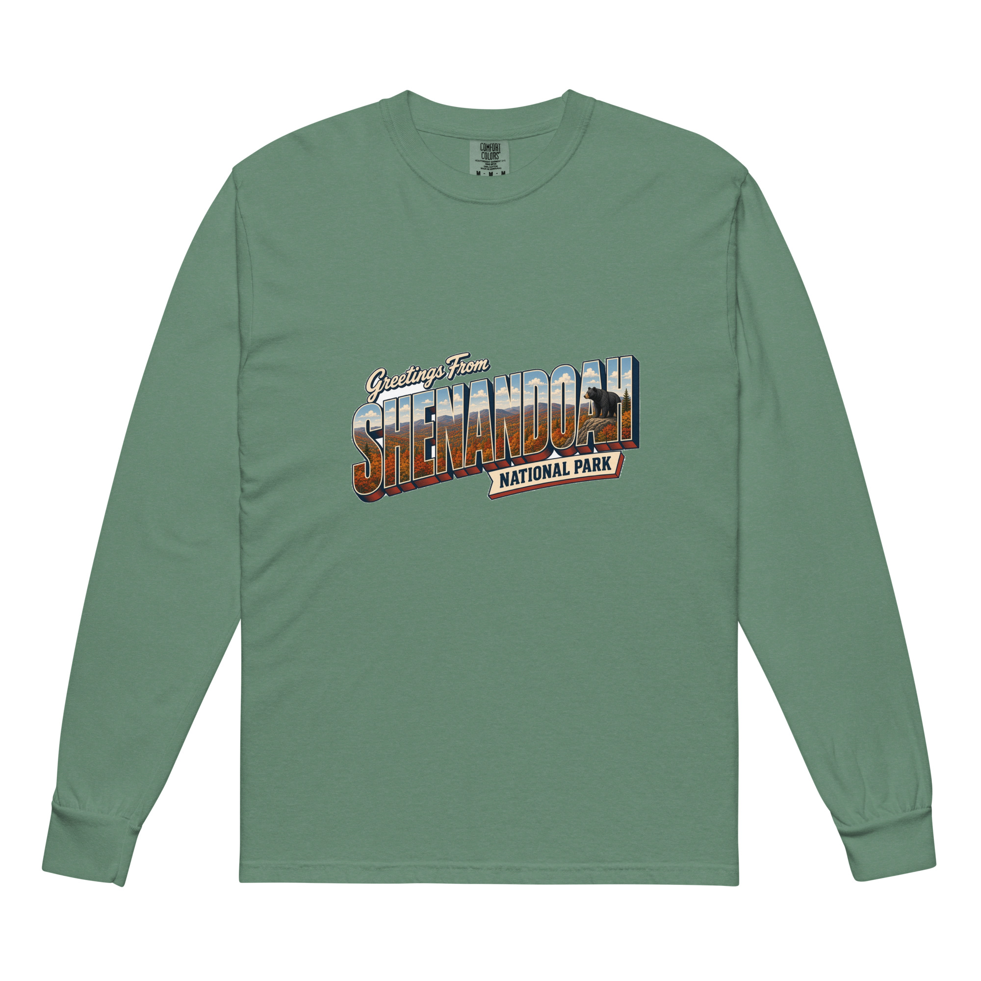 Shenandoah National Park Postcard Long Sleeve - Image 5