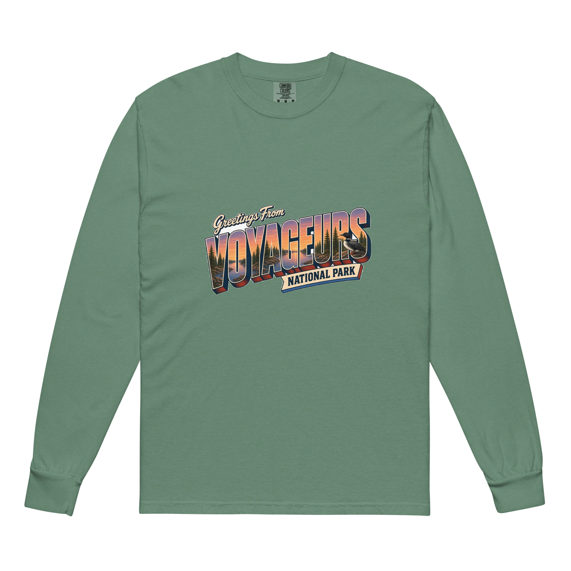 Voyageurs National Park Postcard Long Sleeve - Image 4