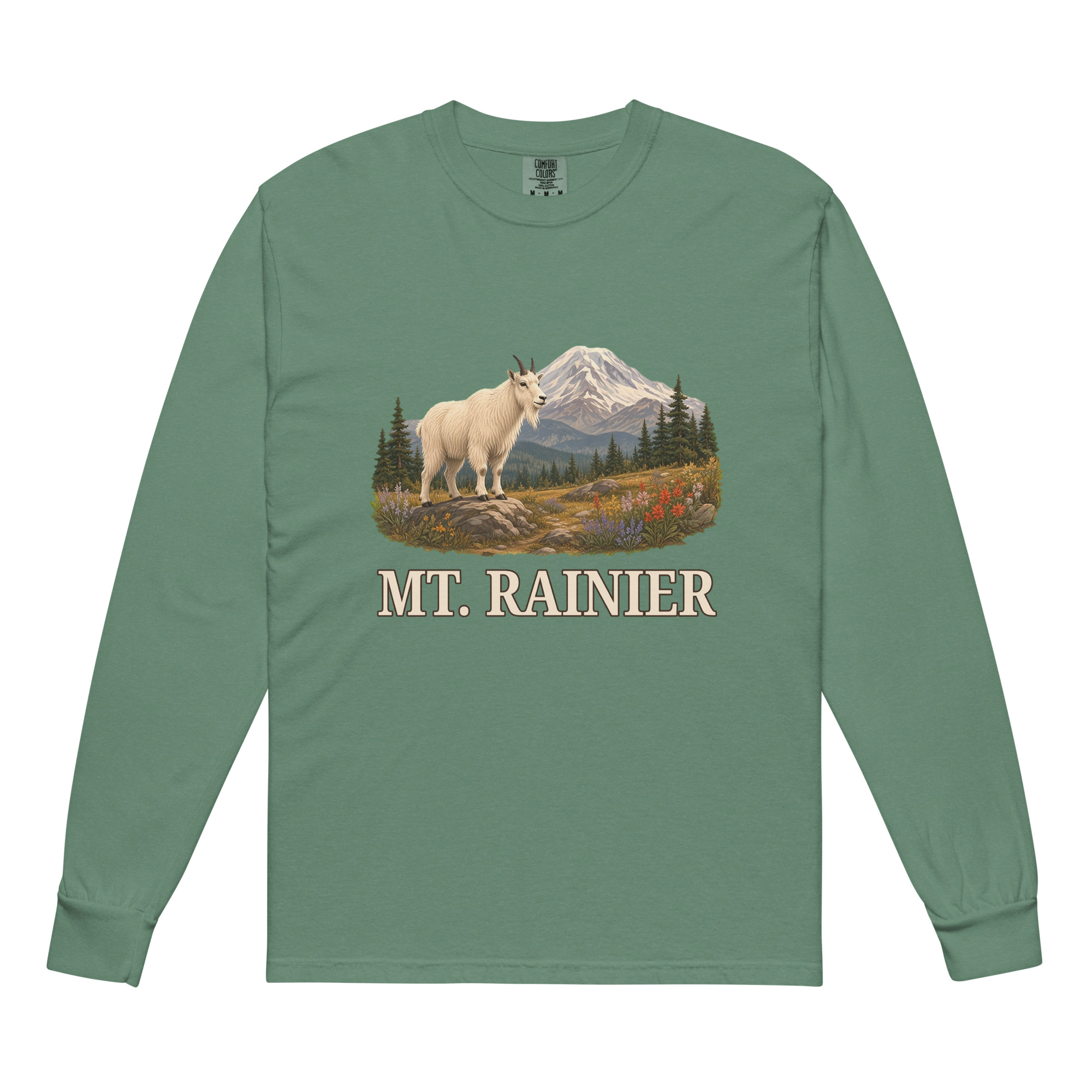 Mt. Rainier National Park Long Sleeve - Image 4