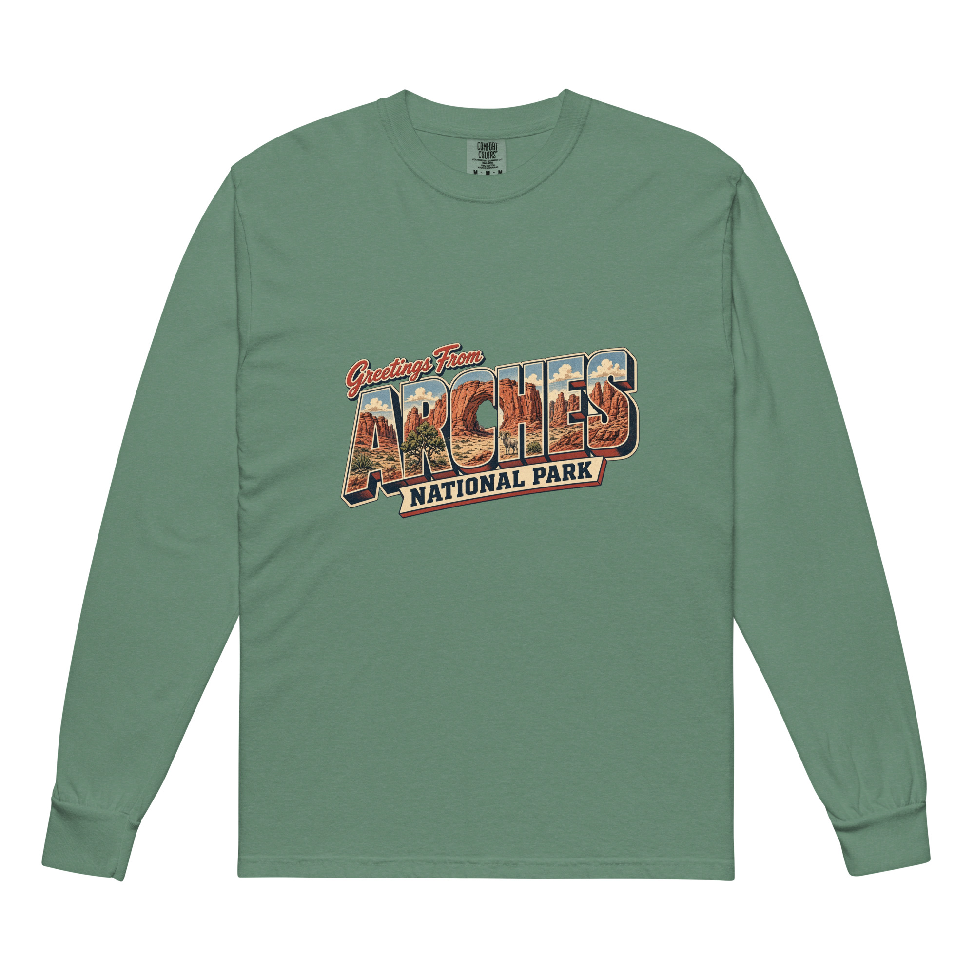 Arches National Park Postcard Long Sleeve